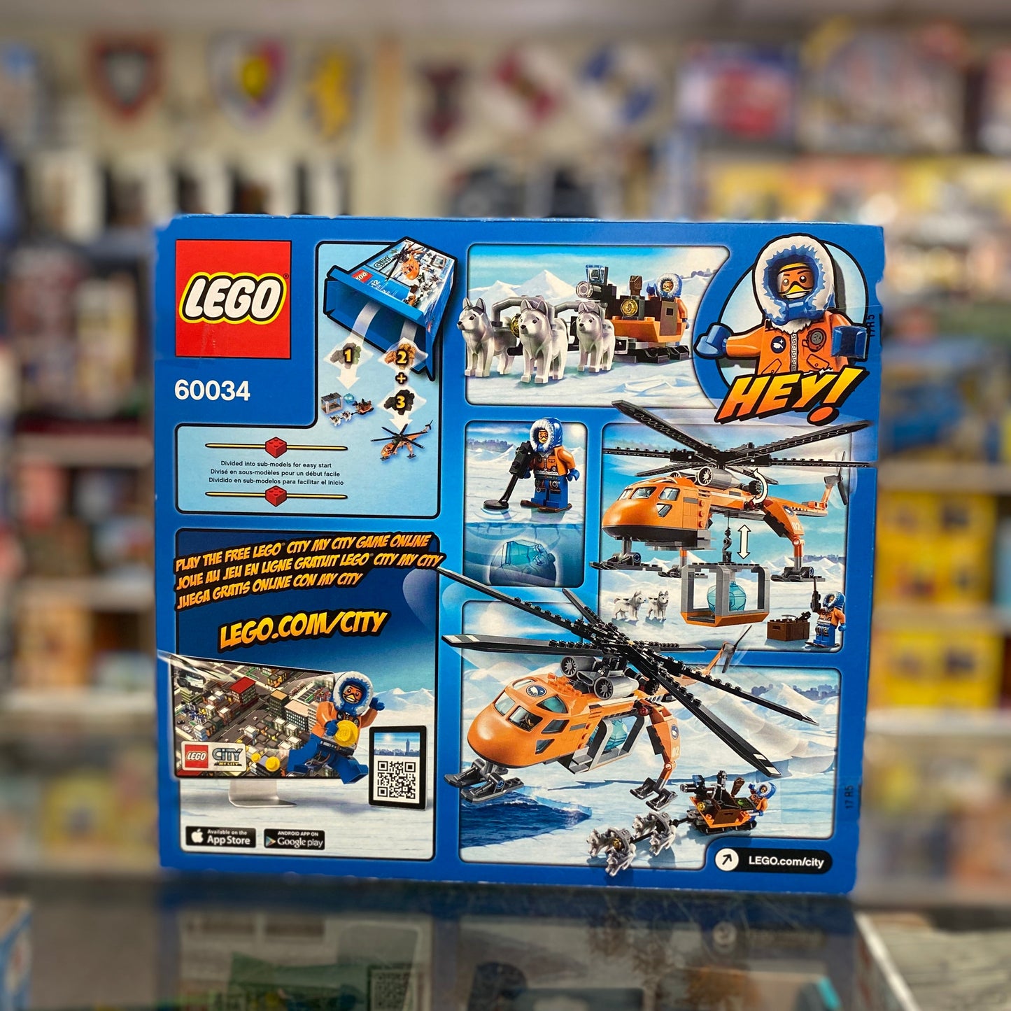 Arctic Helicrane, 60034 - LEGO® City Set