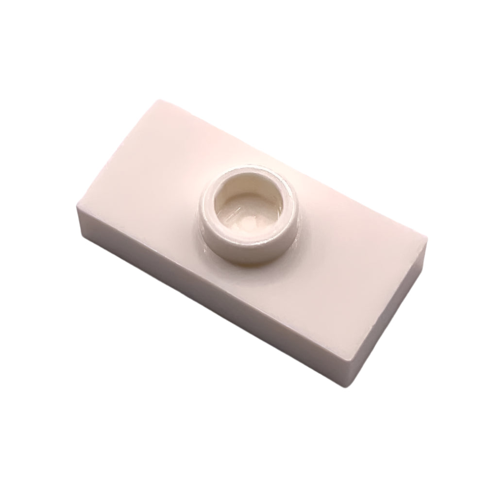 Plate, Modified 1x2 with 1 Stud without Groove (Jumper), Part# 3794a