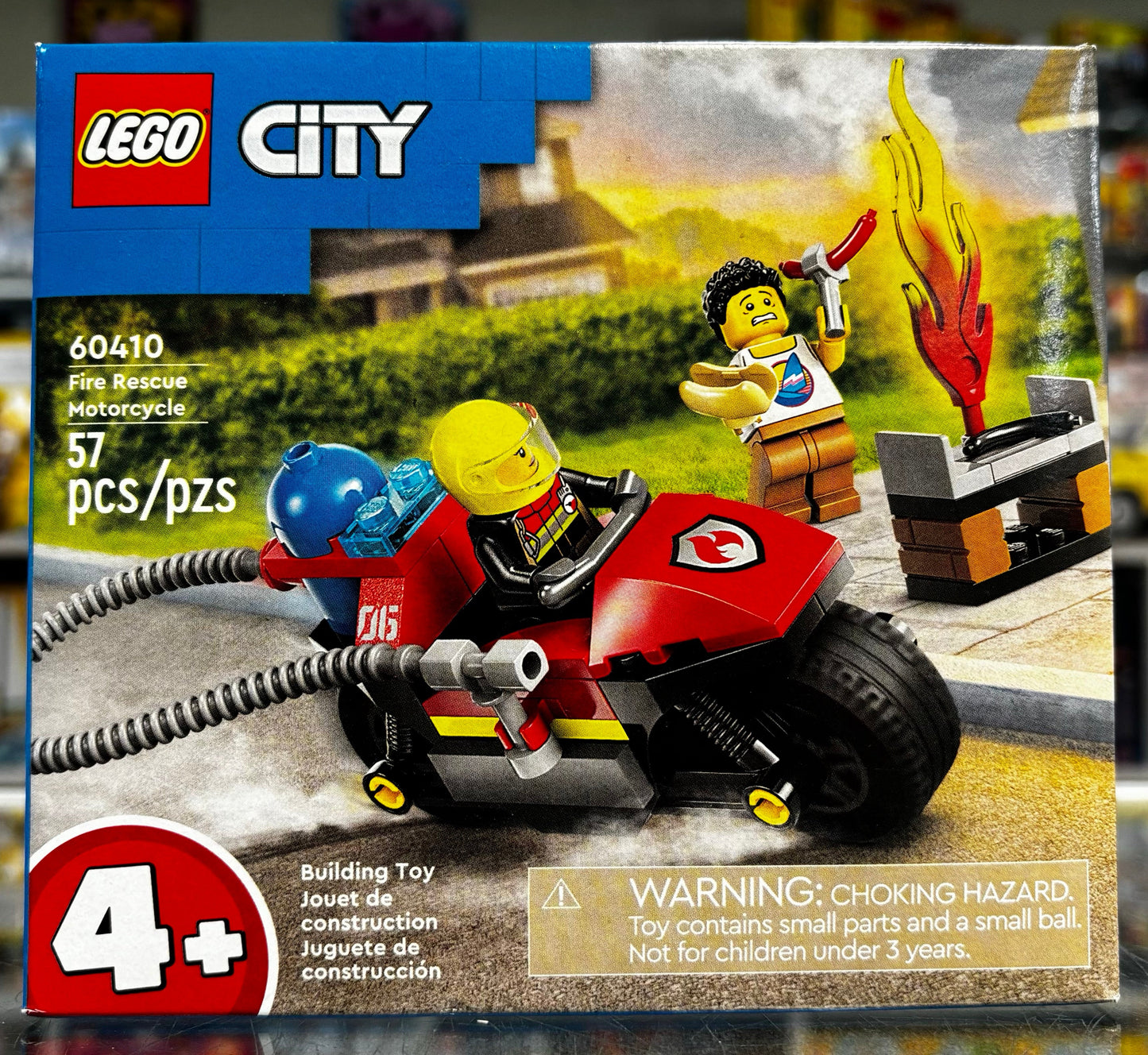 Fire Rescue Motorcycle - 60410 LEGO® City Set