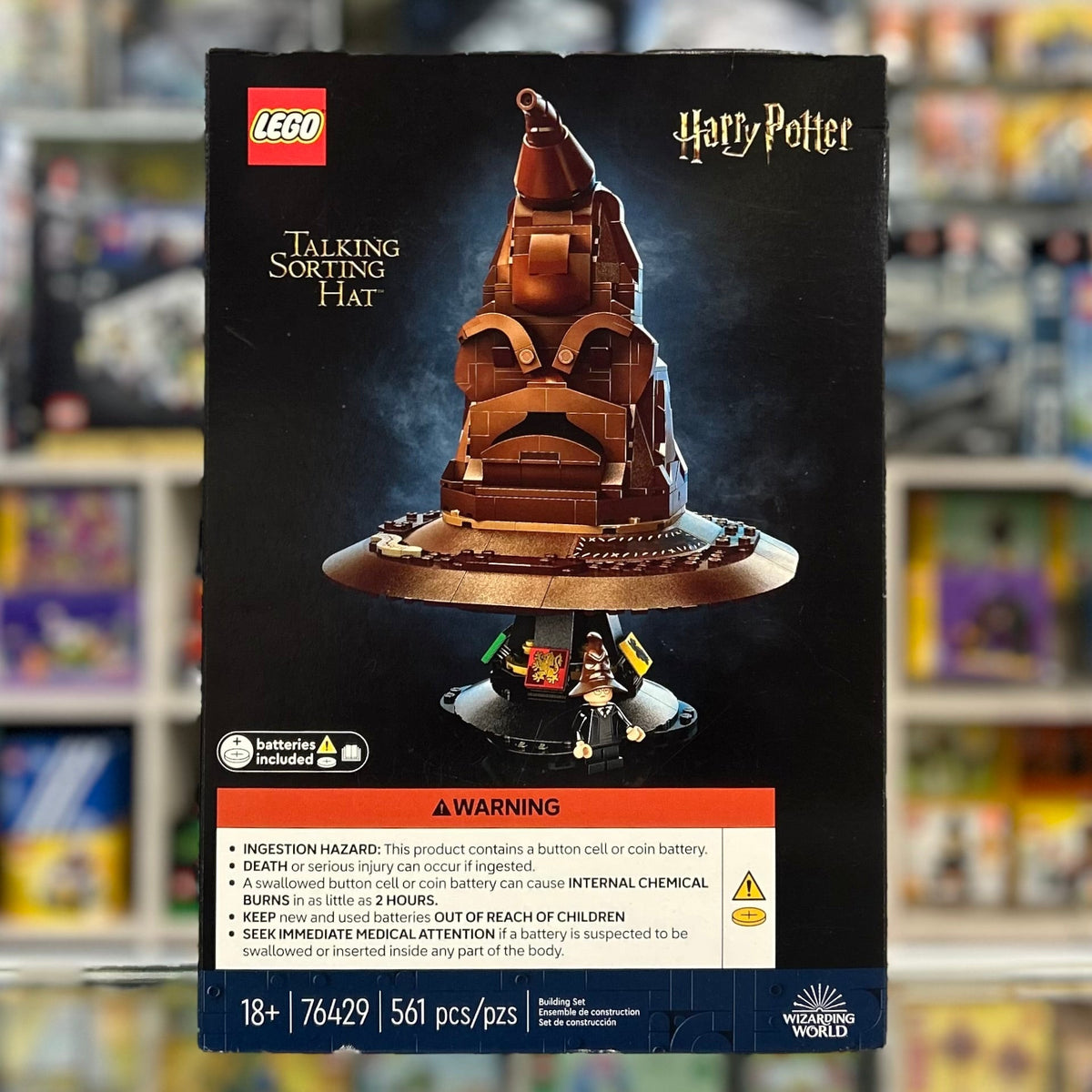 76429 - Talking Sorting Hat - EMPTY BOX ONLY