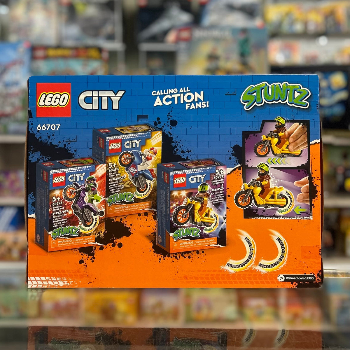 Wheelie Stuntz Bike Set 66707
