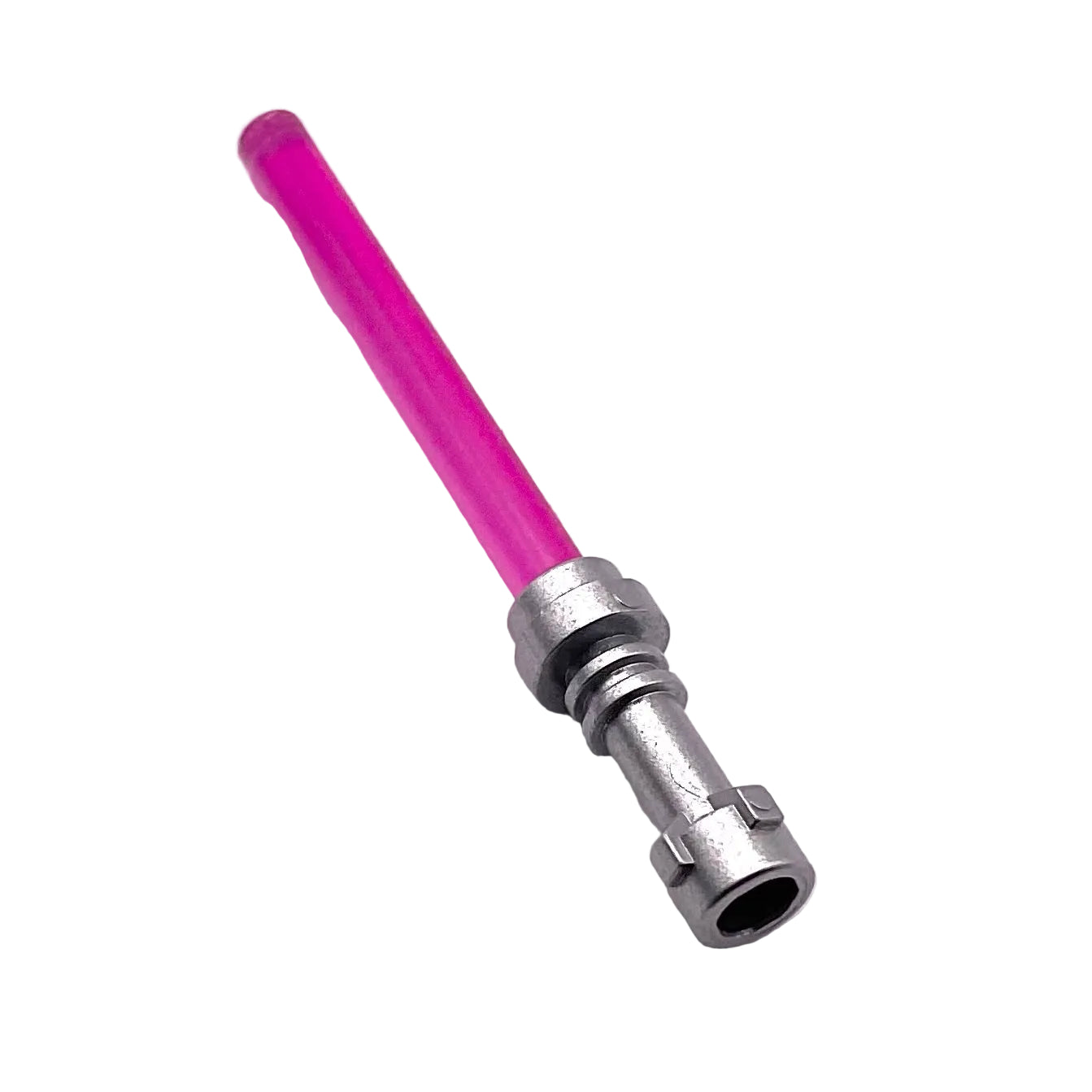 Star Wars Lightsaber Blade (Multiple Colors) and Metallic Silver Hilt, Part# 64567 + 30374