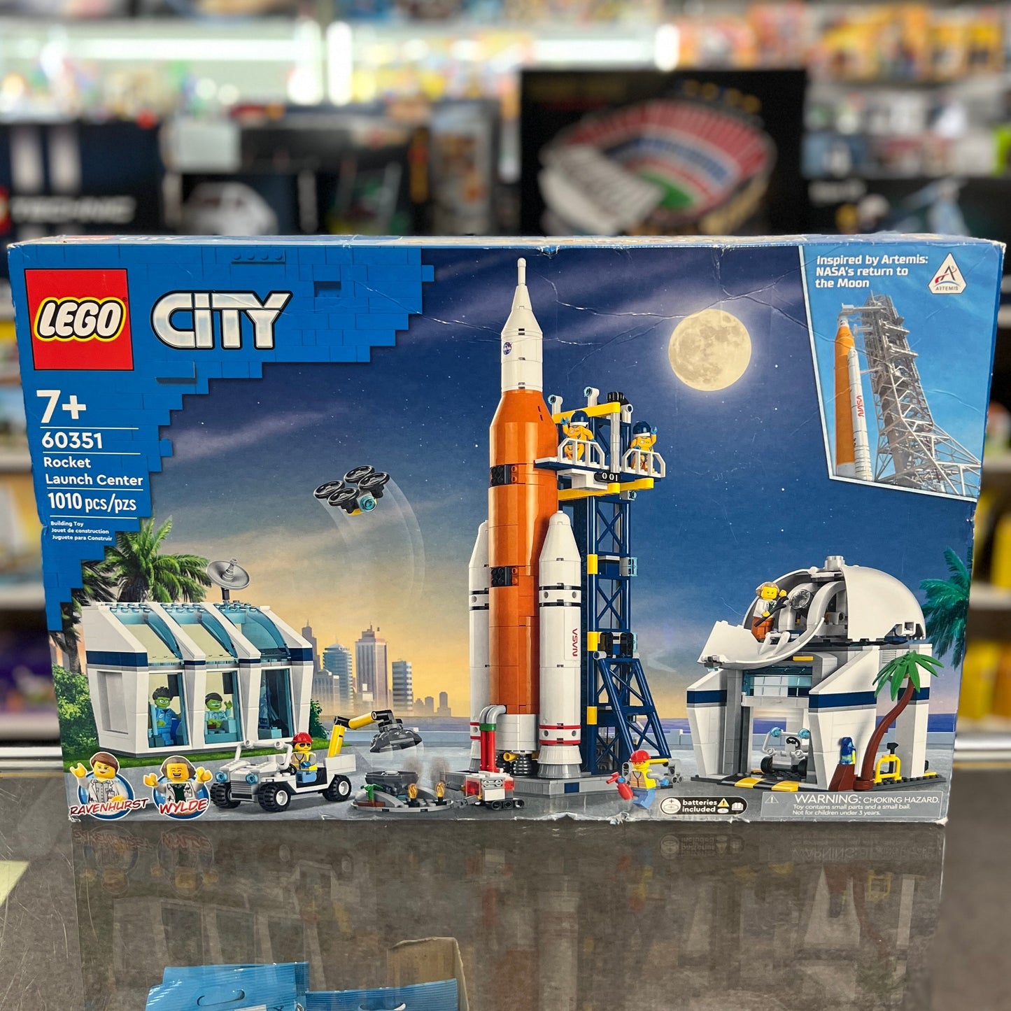 60351 - Rocket Launch Center - EMPTY BOX ONLY