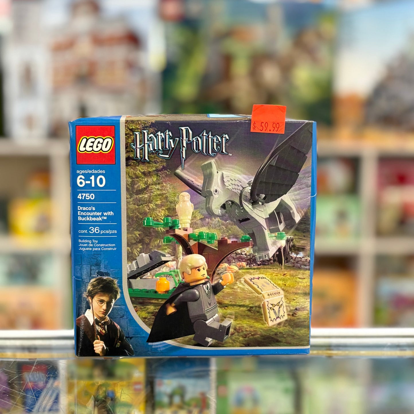 4750 - Draco's Encounter with Buckbeak - EMPTY BOX ONLY