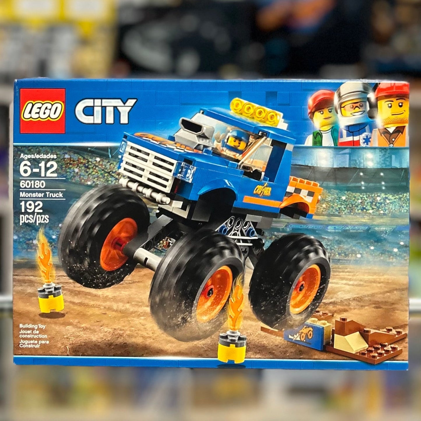60180 - Monster Truck - EMPTY BOX ONLY