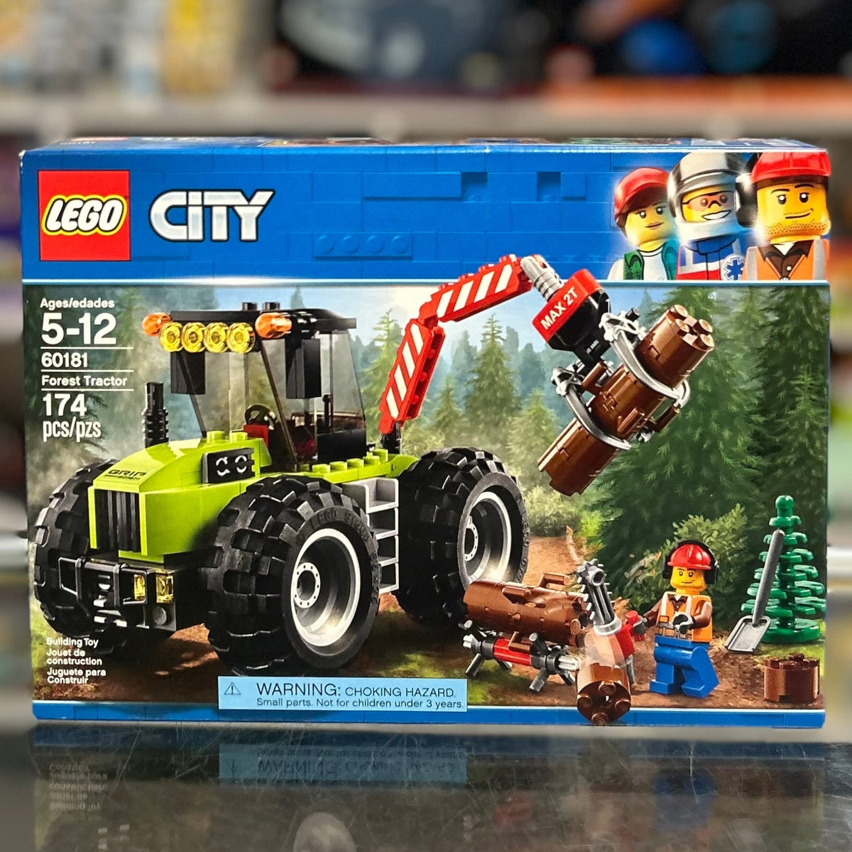 60181 - Forest Tractor - EMPTY BOX ONLY