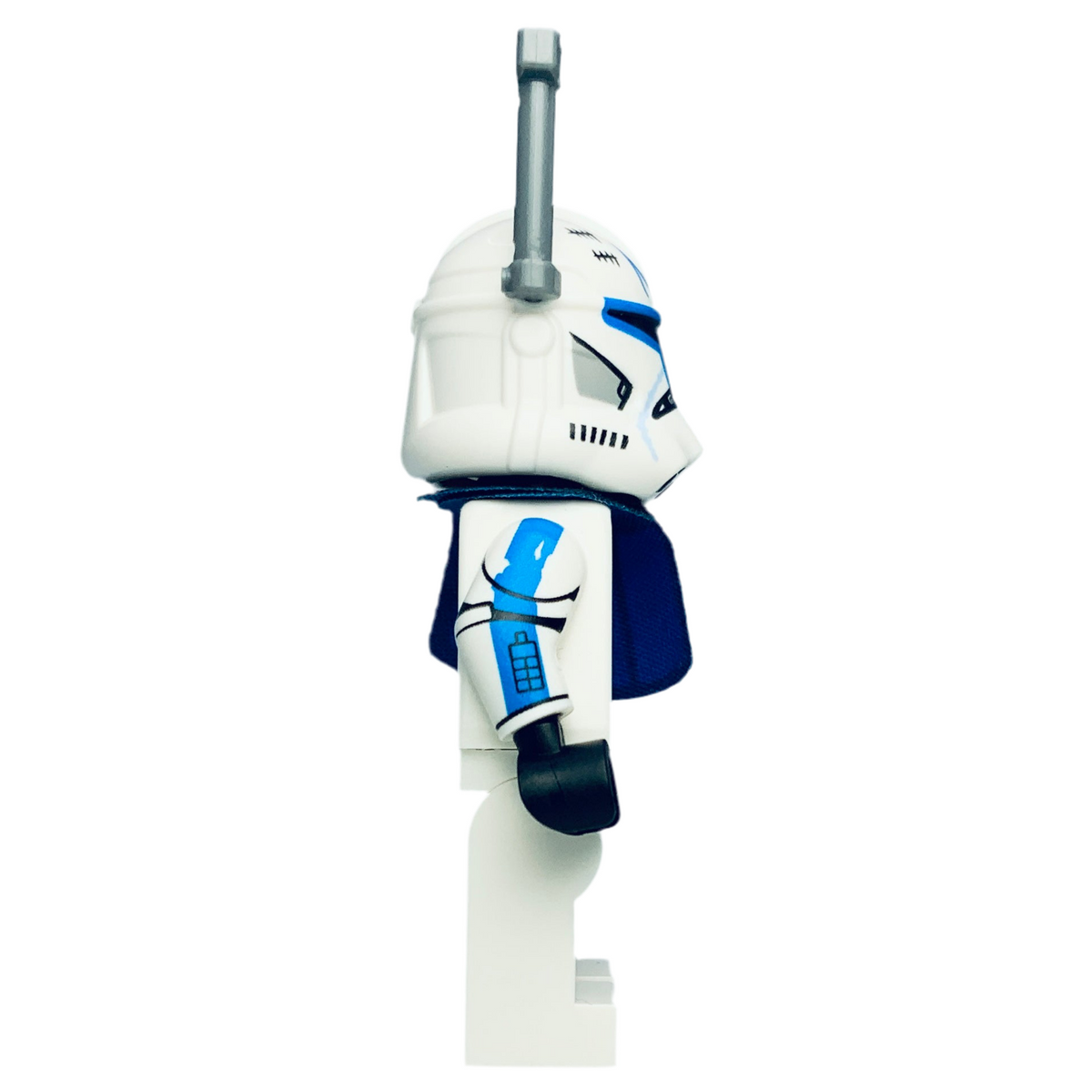 Clone Trooper Captain Rex, 501st Legion (Phase 2) - Blue Cloth Pauldron, Rangefinder, Printed White Arms - sw1315, LEGO® Star Wars Minifigure