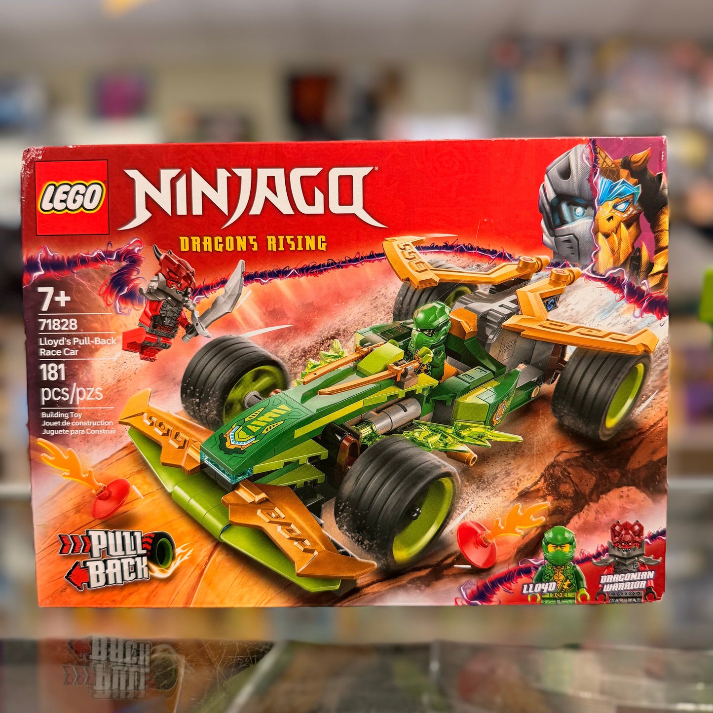 Lloyd's Pull-Back Race Car, 71828 - LEGO® Ninjago Set