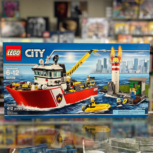 60109 - Fire Boat - EMPTY BOX ONLY