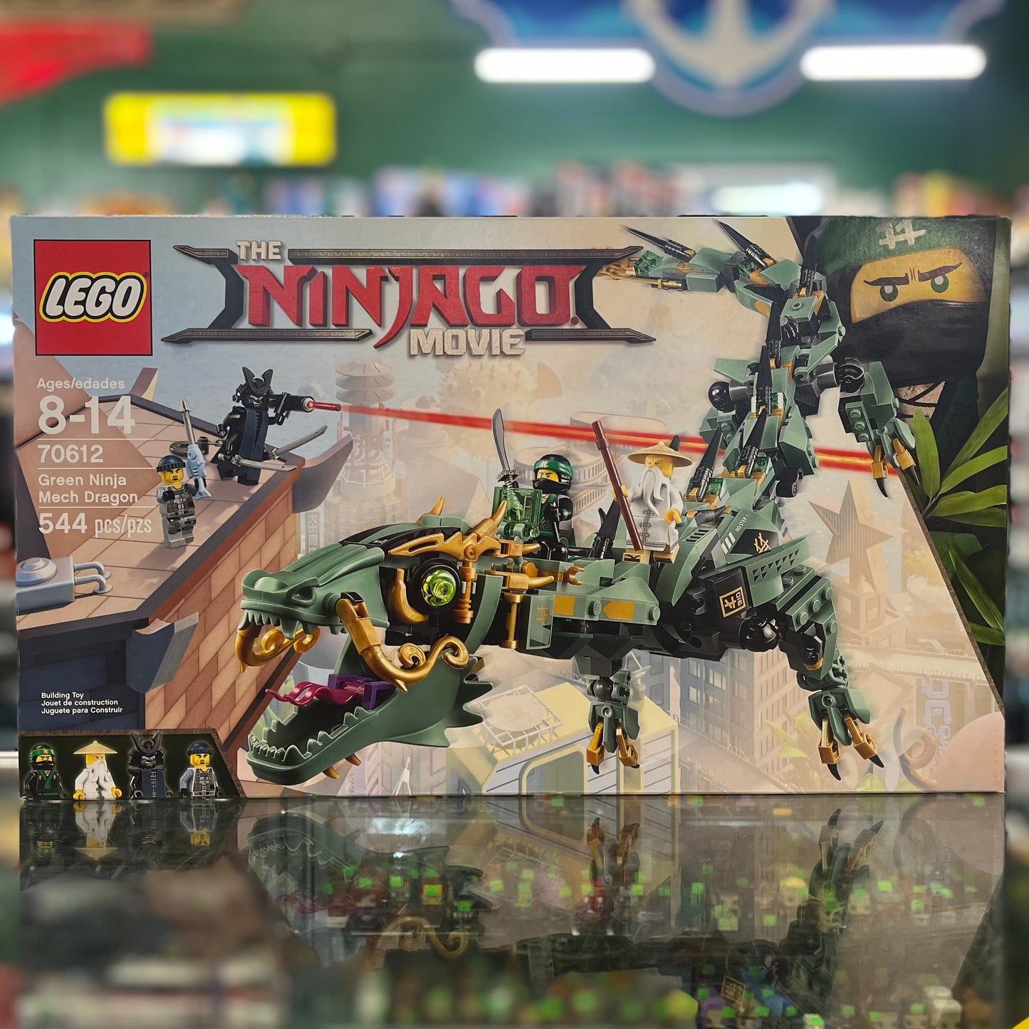 70612 - Green Ninja Mech Dragon - EMPTY BOX ONLY
