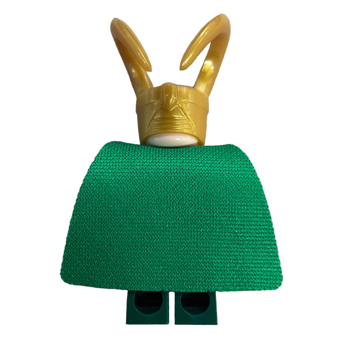Loki - Spongy Cape (Juniors), Dark Green Legs, sh0644, LEGO® Marvel Minifigure