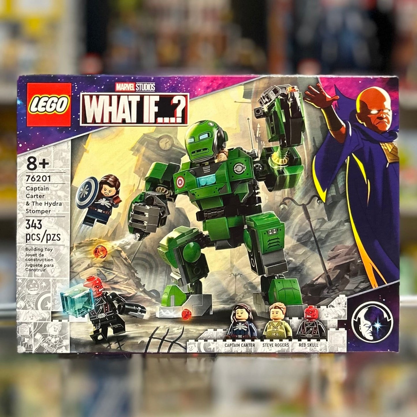 76201 - Captain Carter & The Hydra Stomper - EMPTY BOX ONLY