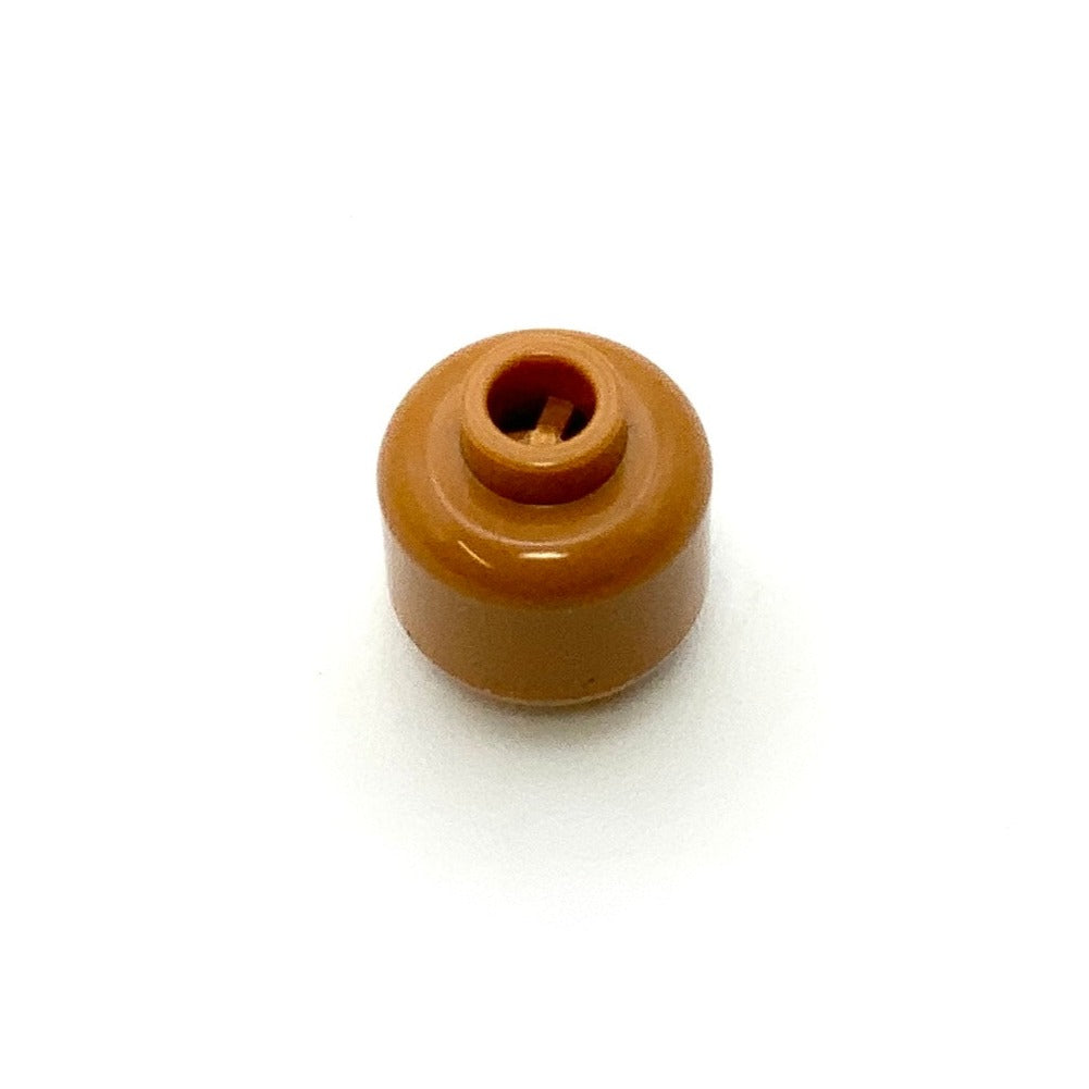 Minifigure, Head (Plain) - Blocked Open Stud, Part# 3626b