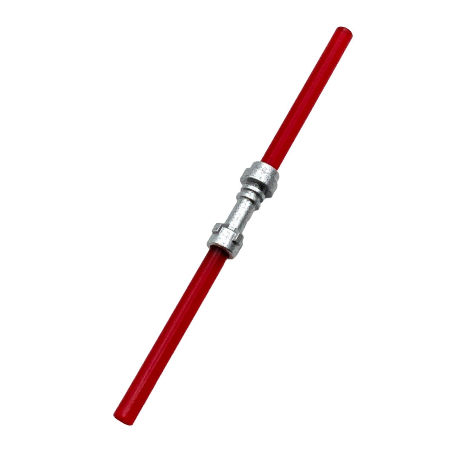 Star Wars Double-bladed Lightsaber Blade (Multiple Colors) with Metallic Silver Hilt, Part# 64567 + 30374 + 30374