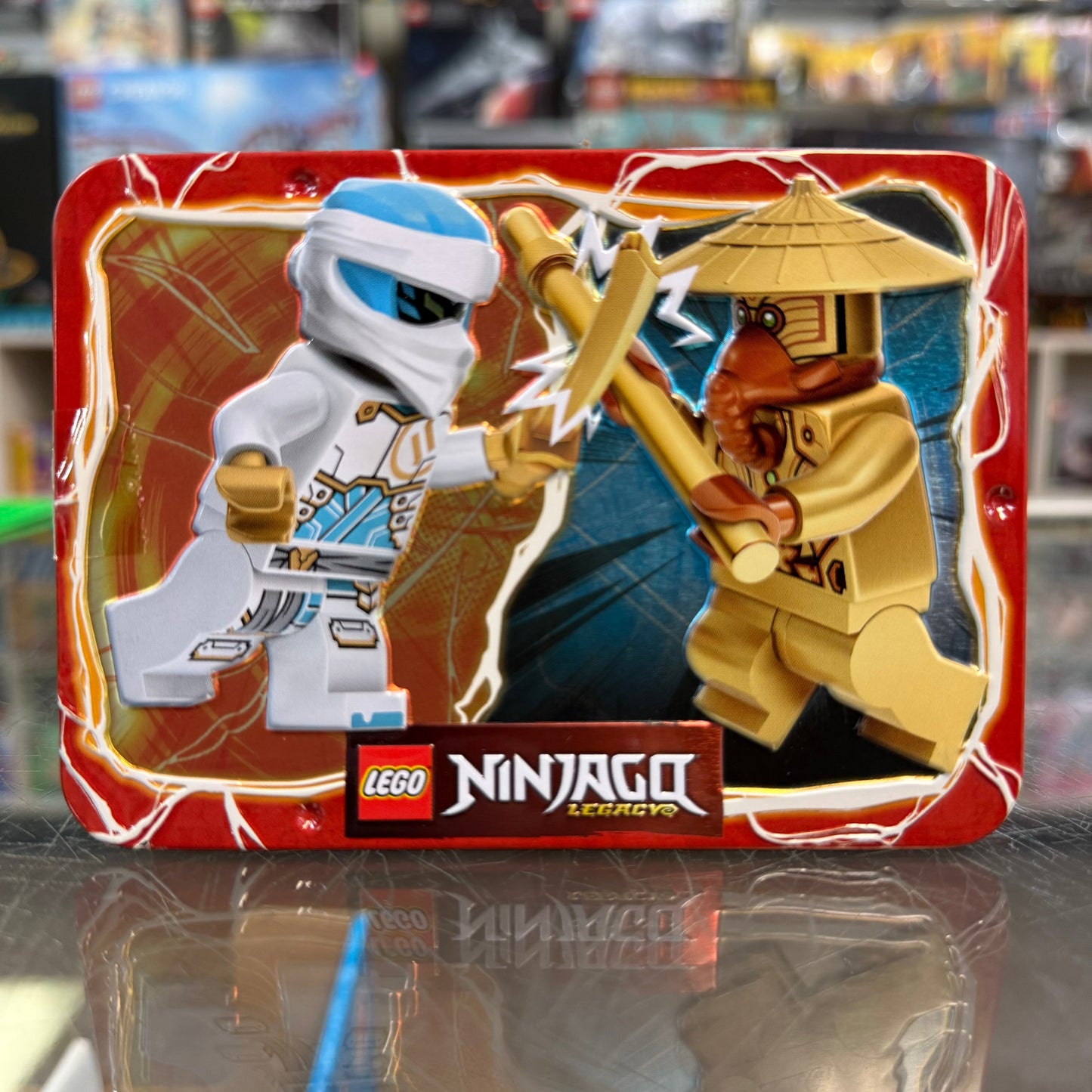 Zane vs. Temple Guard metal box, 112501