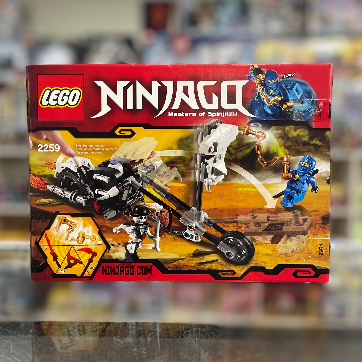 Skull Motorbike, 2259 - LEGO® Ninjago Set