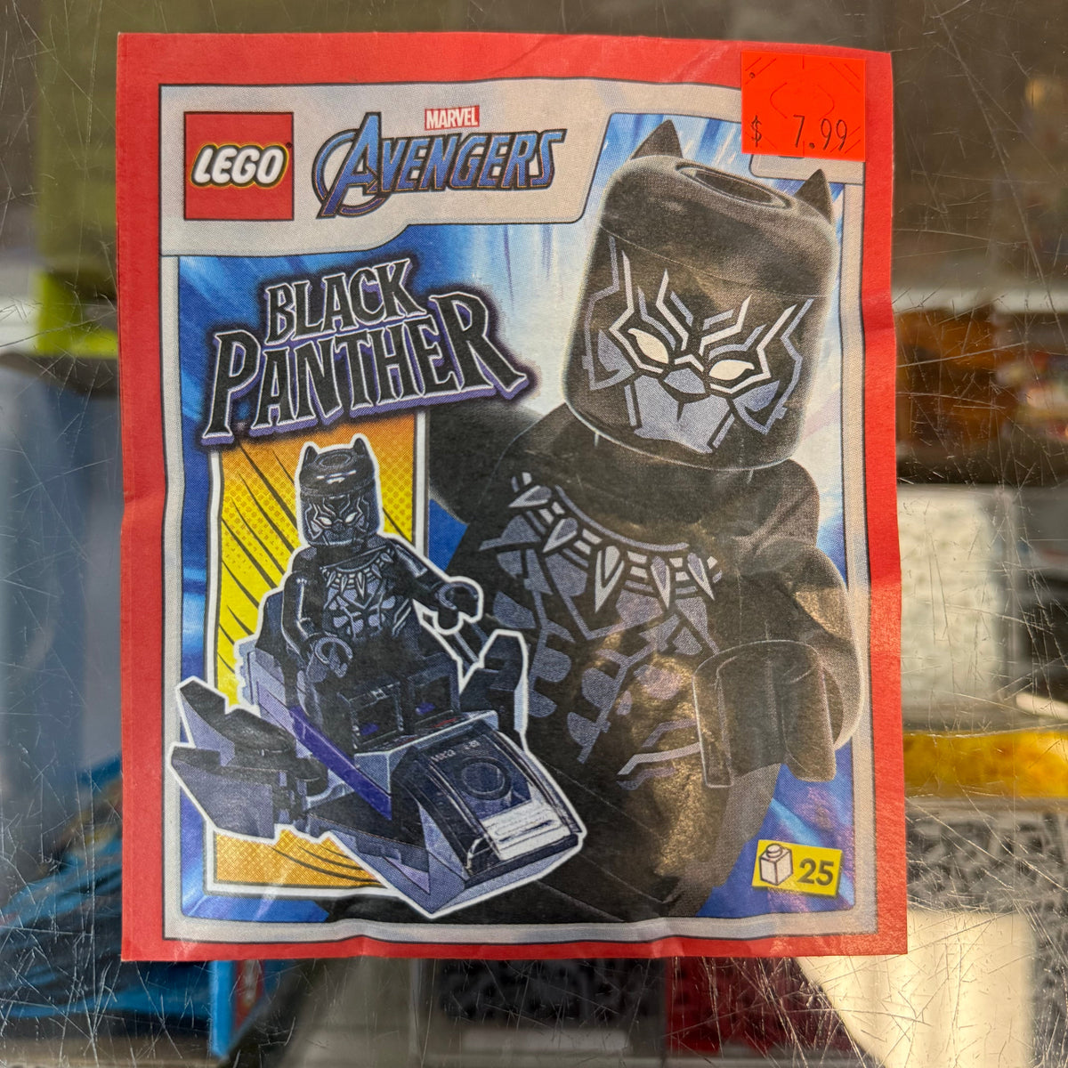 Black Panther with Jet paper bag, 242316