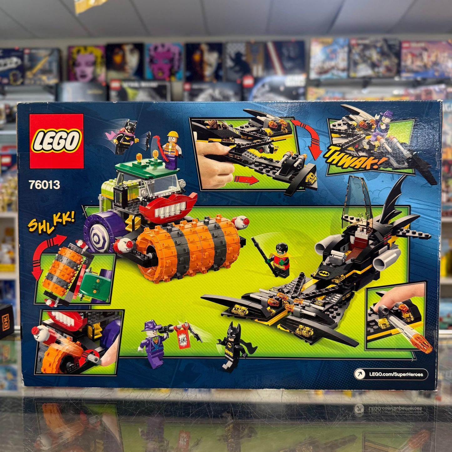 Batman: The Joker Steam Roller, 76013 - LEGO® DC Super Heroes Set