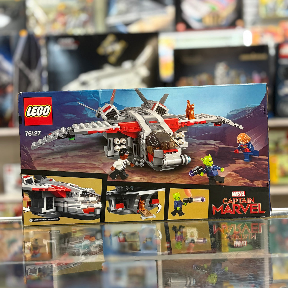 Captain Marvel and The Skrull Attack, 76127 - LEGO® Marvel Set