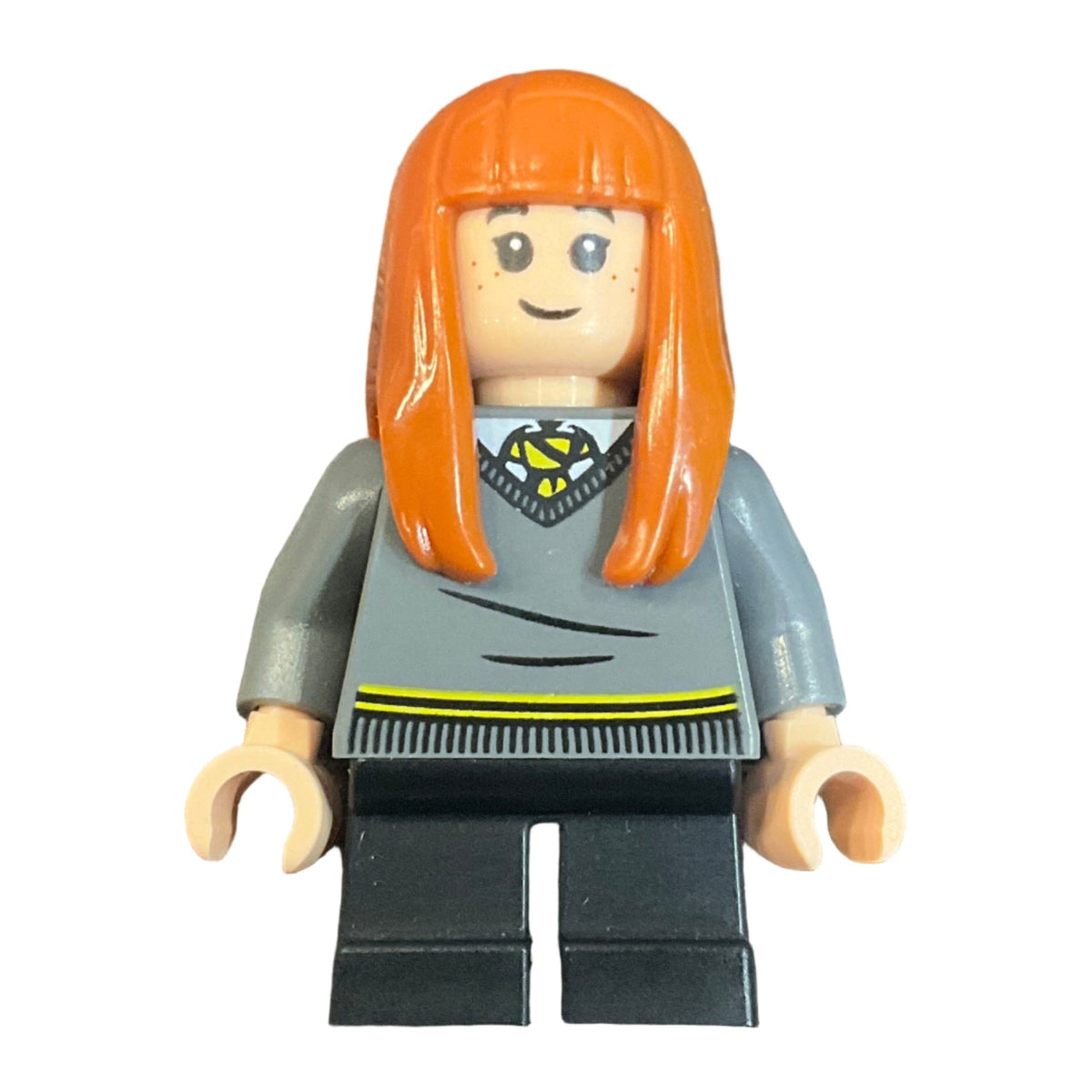 Susan Bones - Hufflepuff Sweater, Black Short Legs, Hard Plastic Hair, hp149b