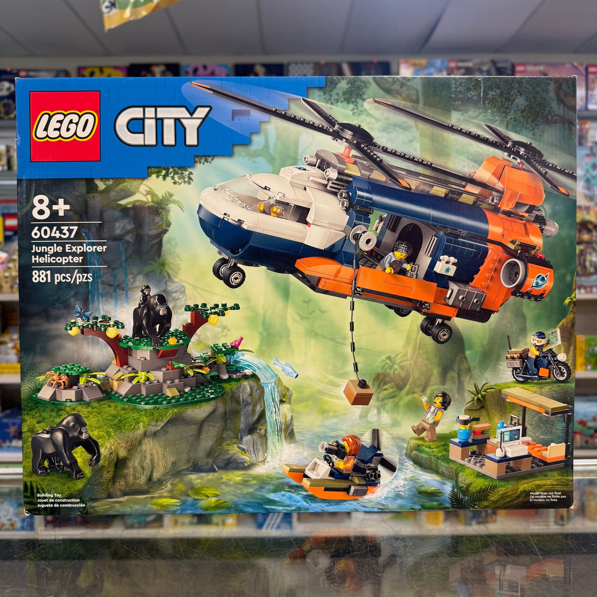 60437 - Jungle Explorer Helicopter - EMPTY BOX ONLY