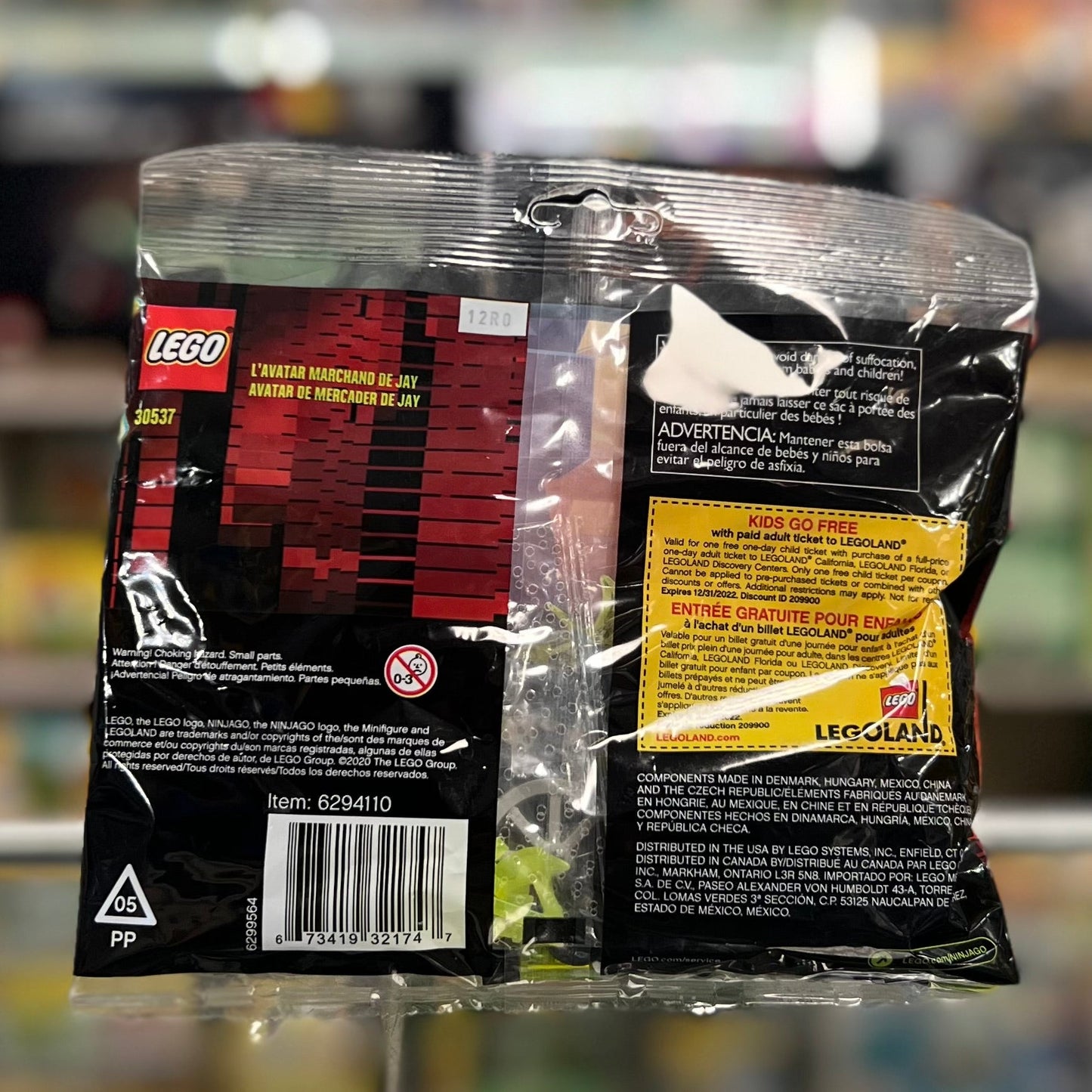 Merchant Avatar Jay polybag, 30537 - LEGO® Ninjago Set
