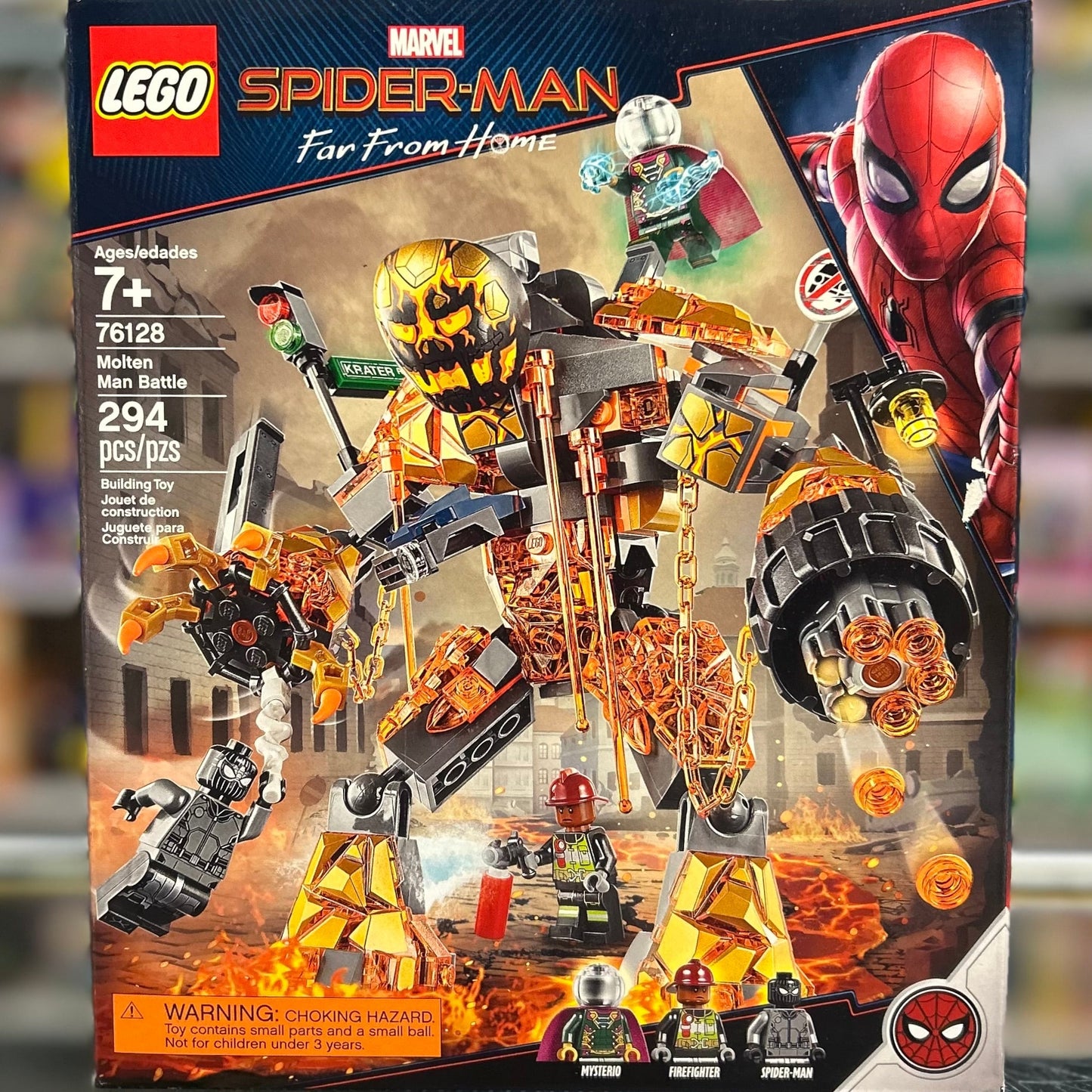 76128 - Molten Man Battle - EMPTY BOX ONLY