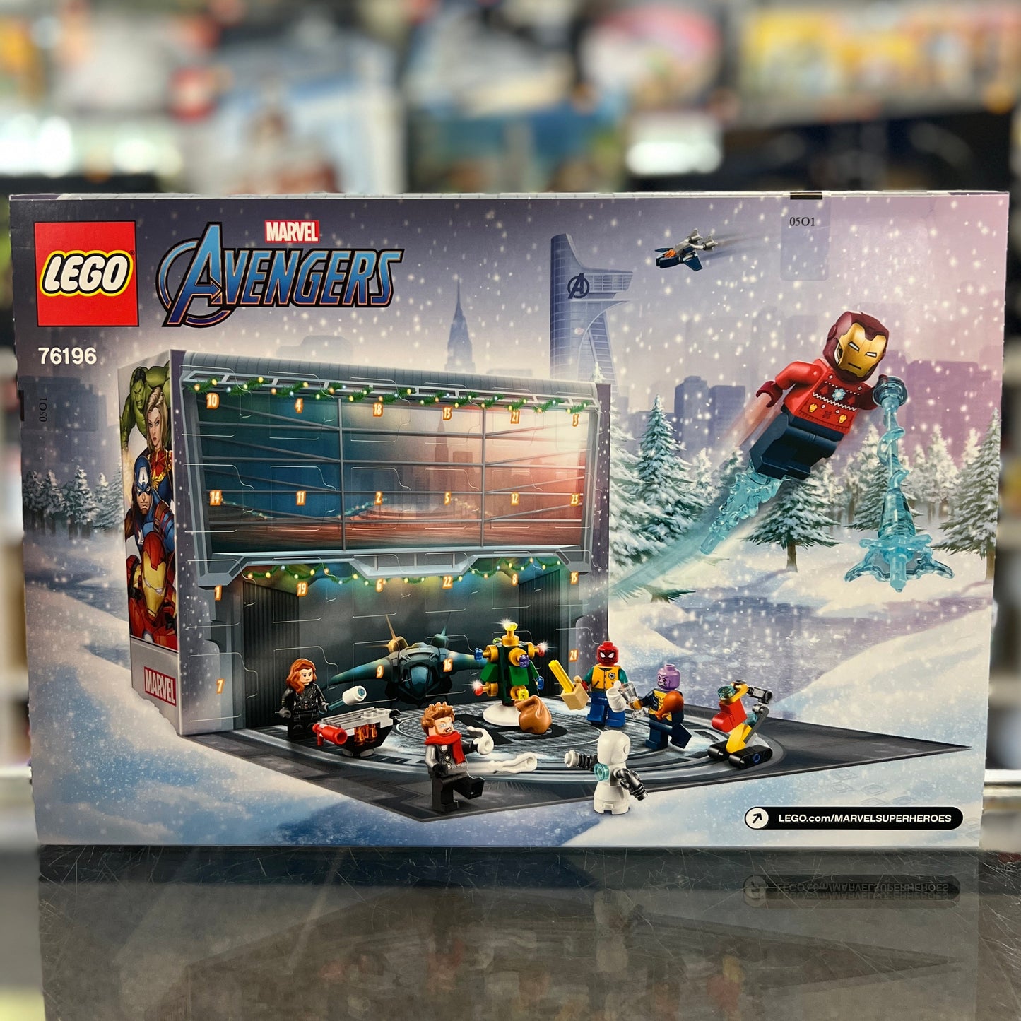 Advent Calendar 2021, Super Heroes, The Avengers, 76196 - LEGO® Marvel Set