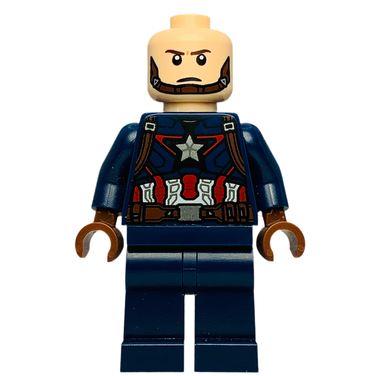 Captain America, sh0736, LEGO® Marvel Minifigure