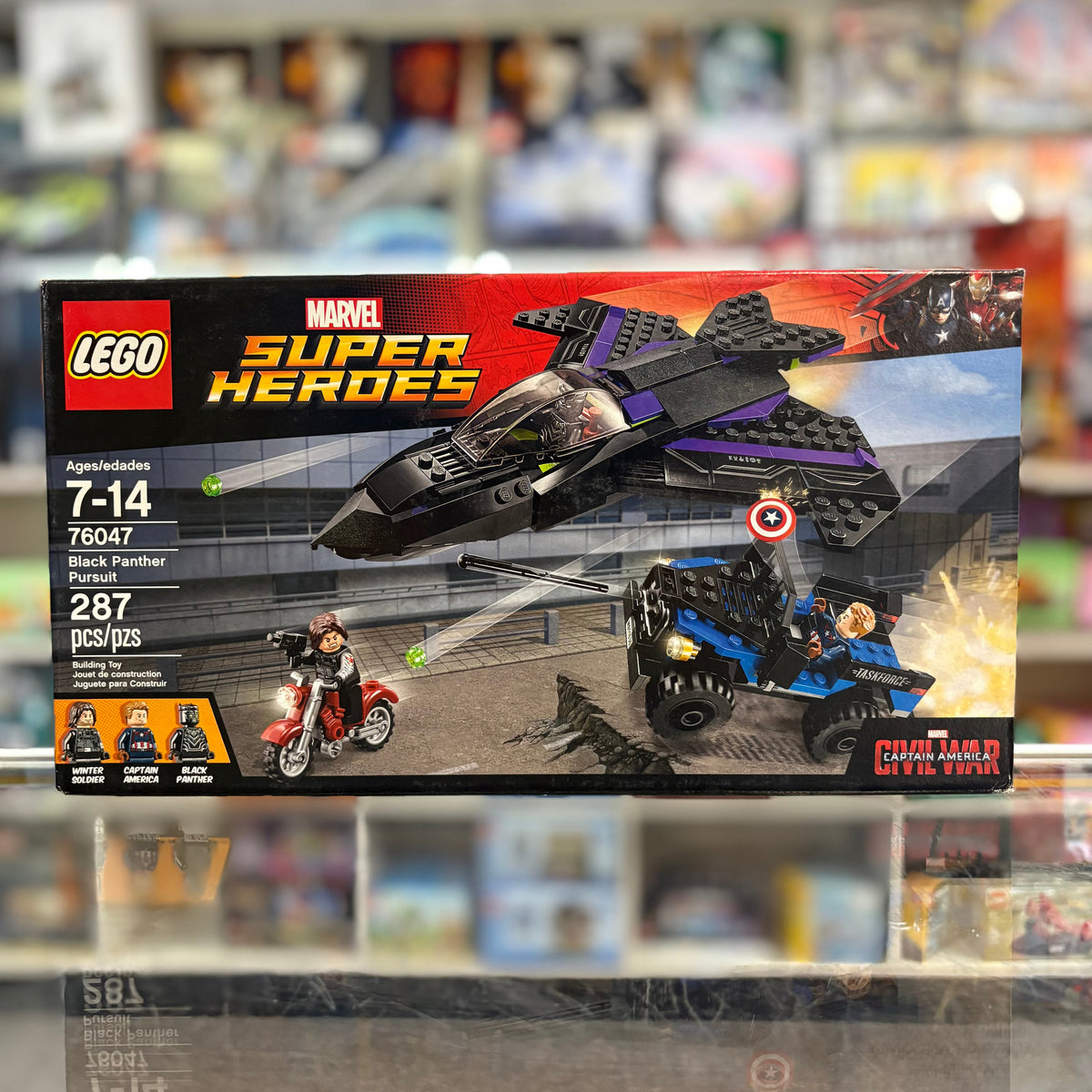 Black Panther Pursuit, 76047 - LEGO® Marvel Set