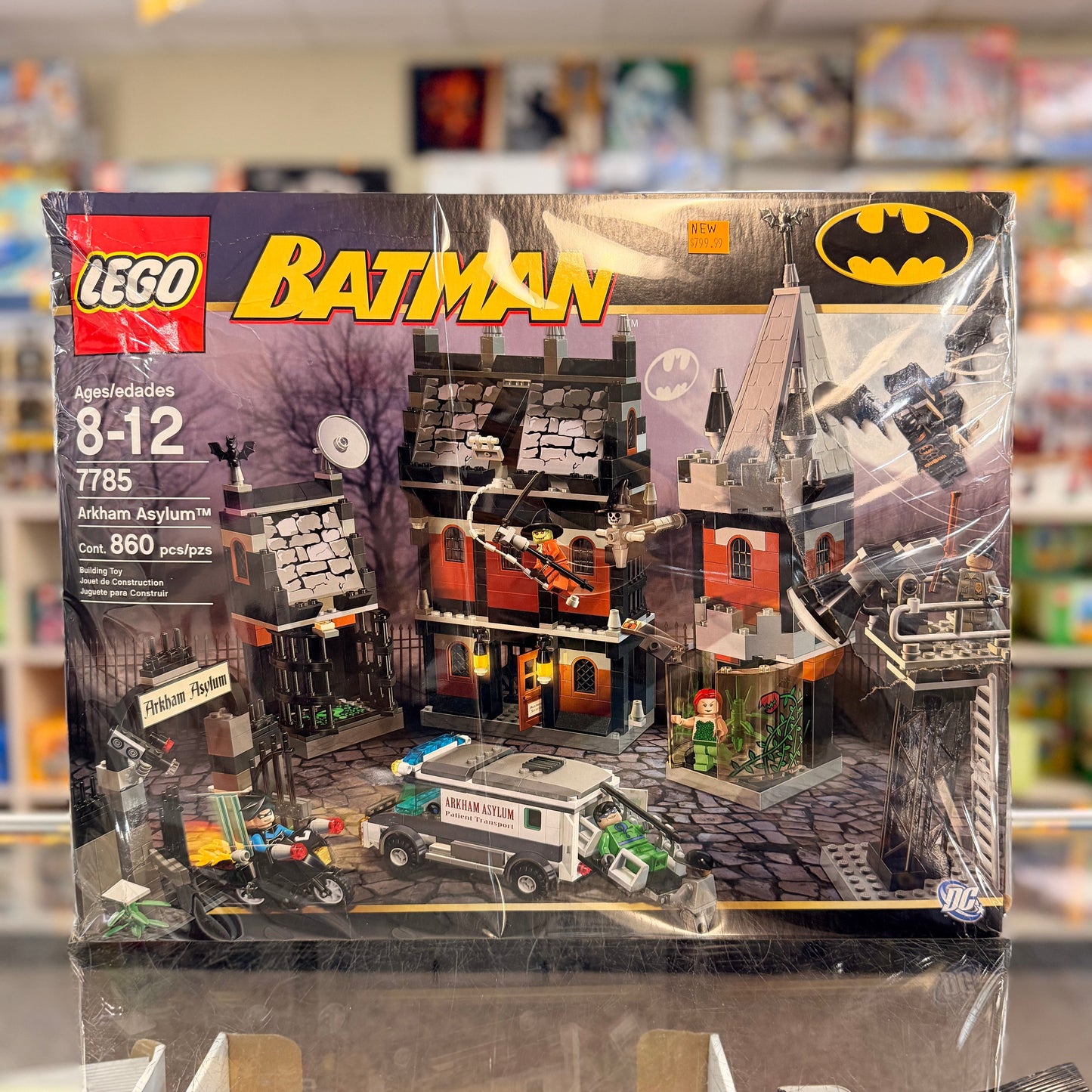 7785 - Arkham Asylum - EMPTY BOX ONLY