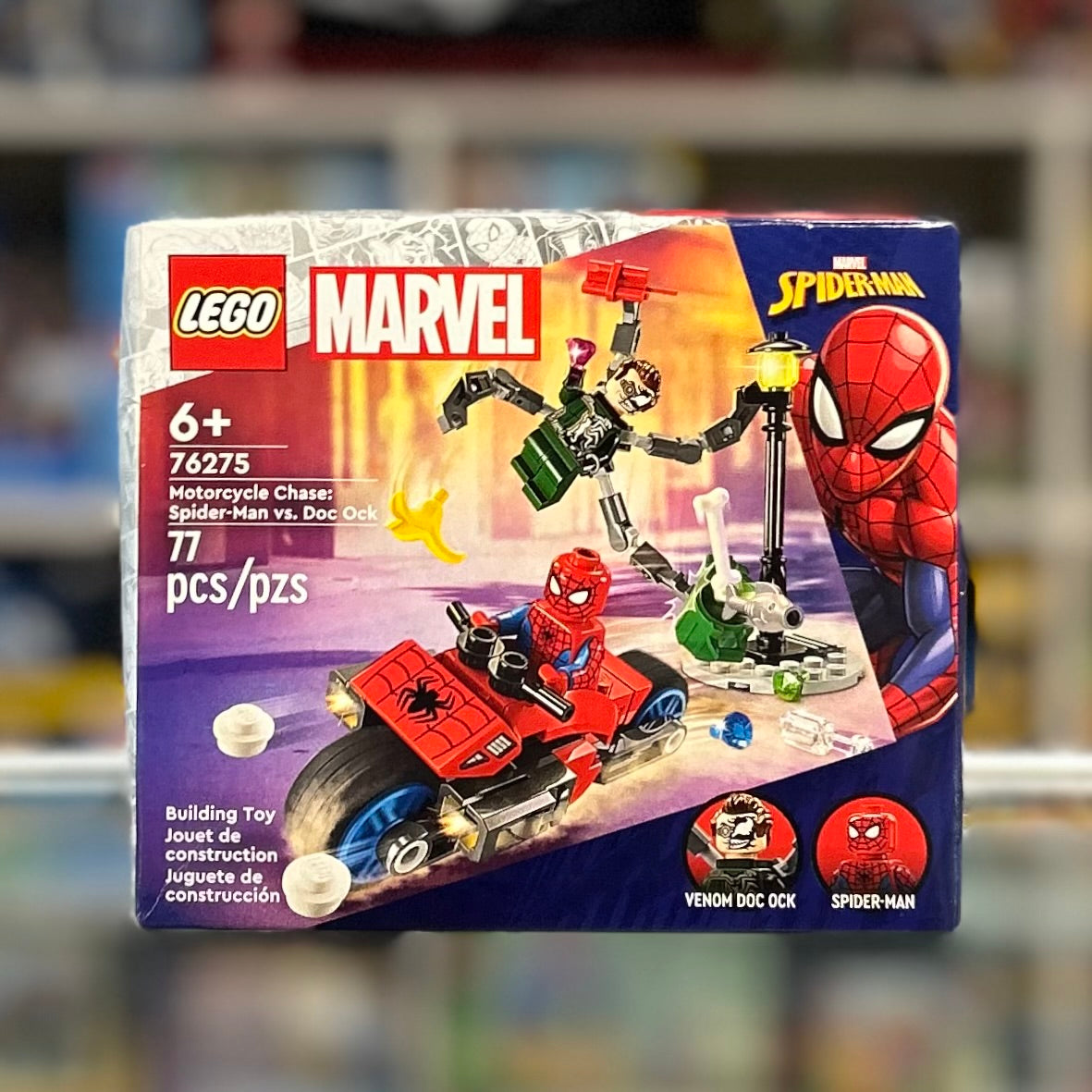 Motorcycle Chase: Spider-Man vs. Doc Ock, 76275 - LEGO® Marvel Set