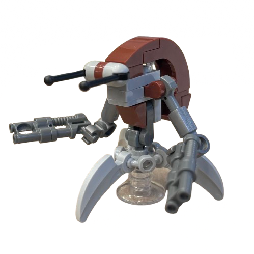 Droideka (Destroyer Droid) - Light Bluish Gray Claws, sw1452, LEGO® Star Wars Minifigure