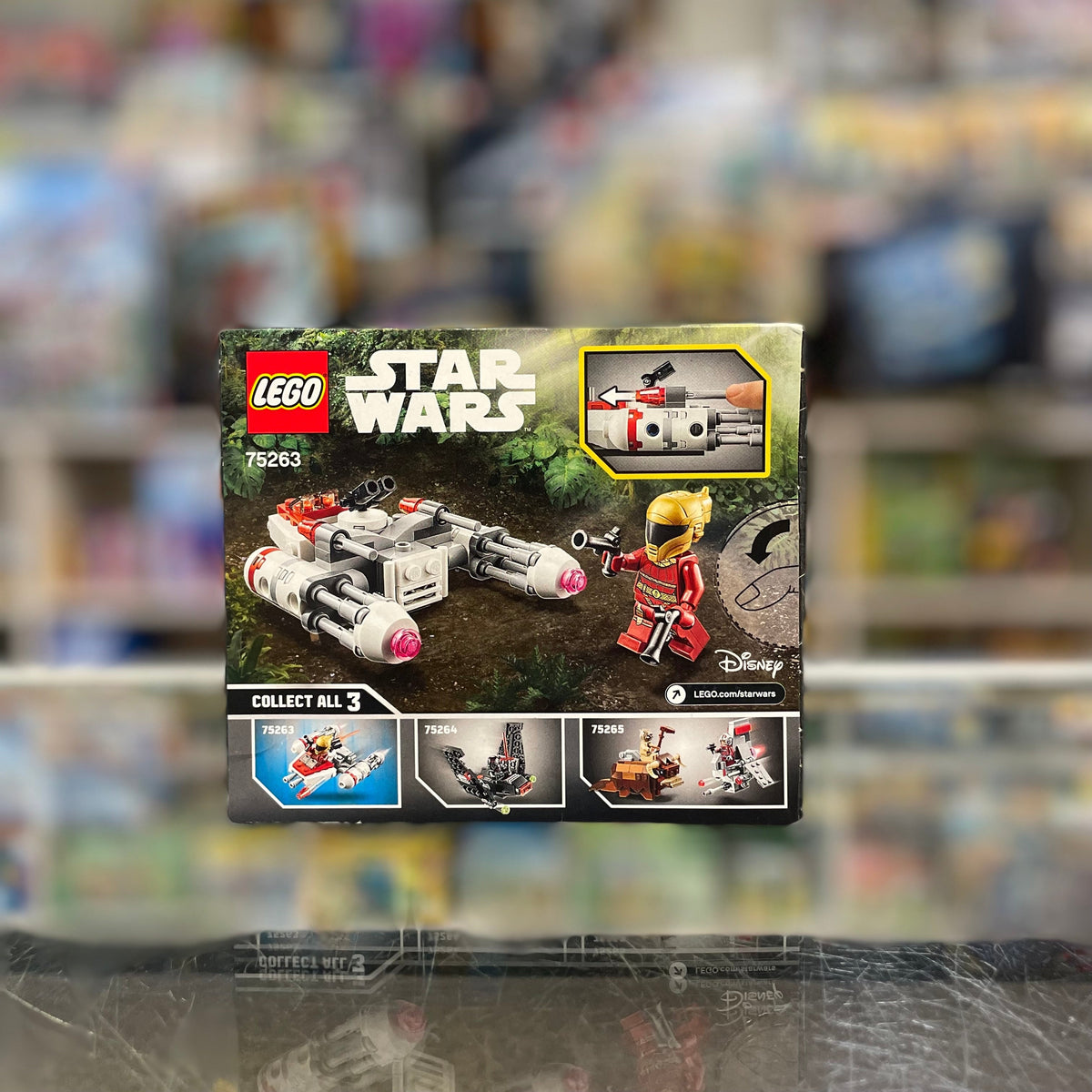 Resistance Y-wing Microfighter, 75263 LEGO® Star Wars Set