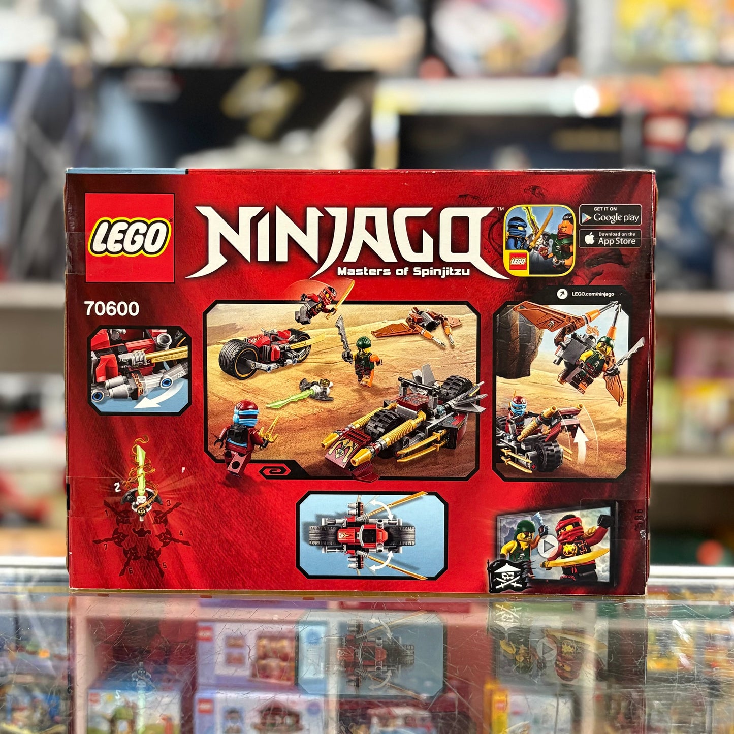 Ninja Bike Chase, 70600 - LEGO®&nbsp;Ninjago Set