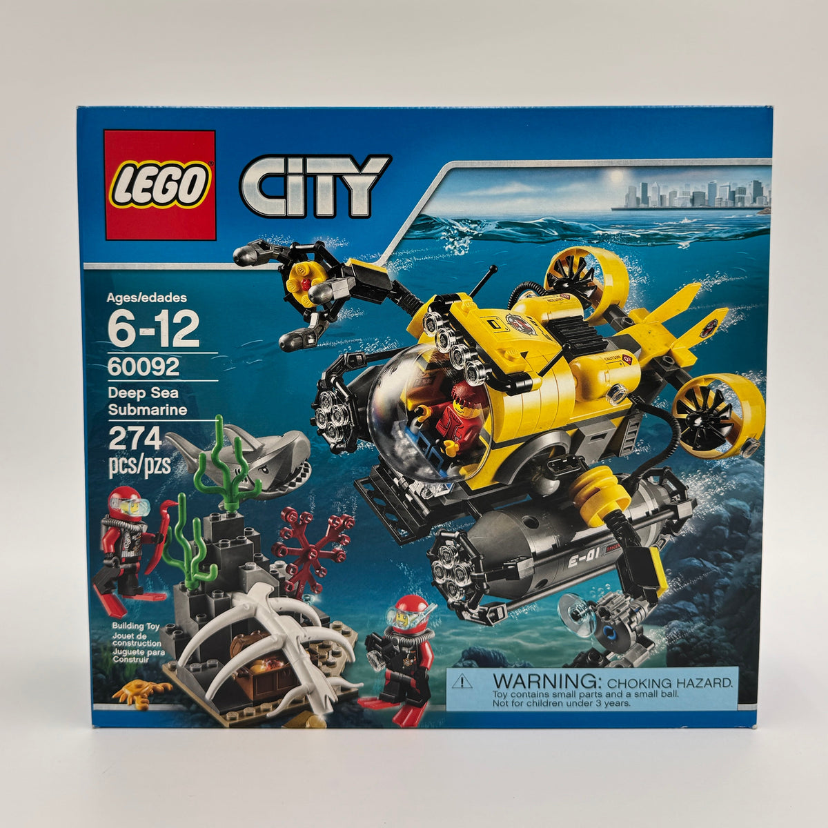 60092 - Deep Sea Submarine - EMPTY BOX ONLY