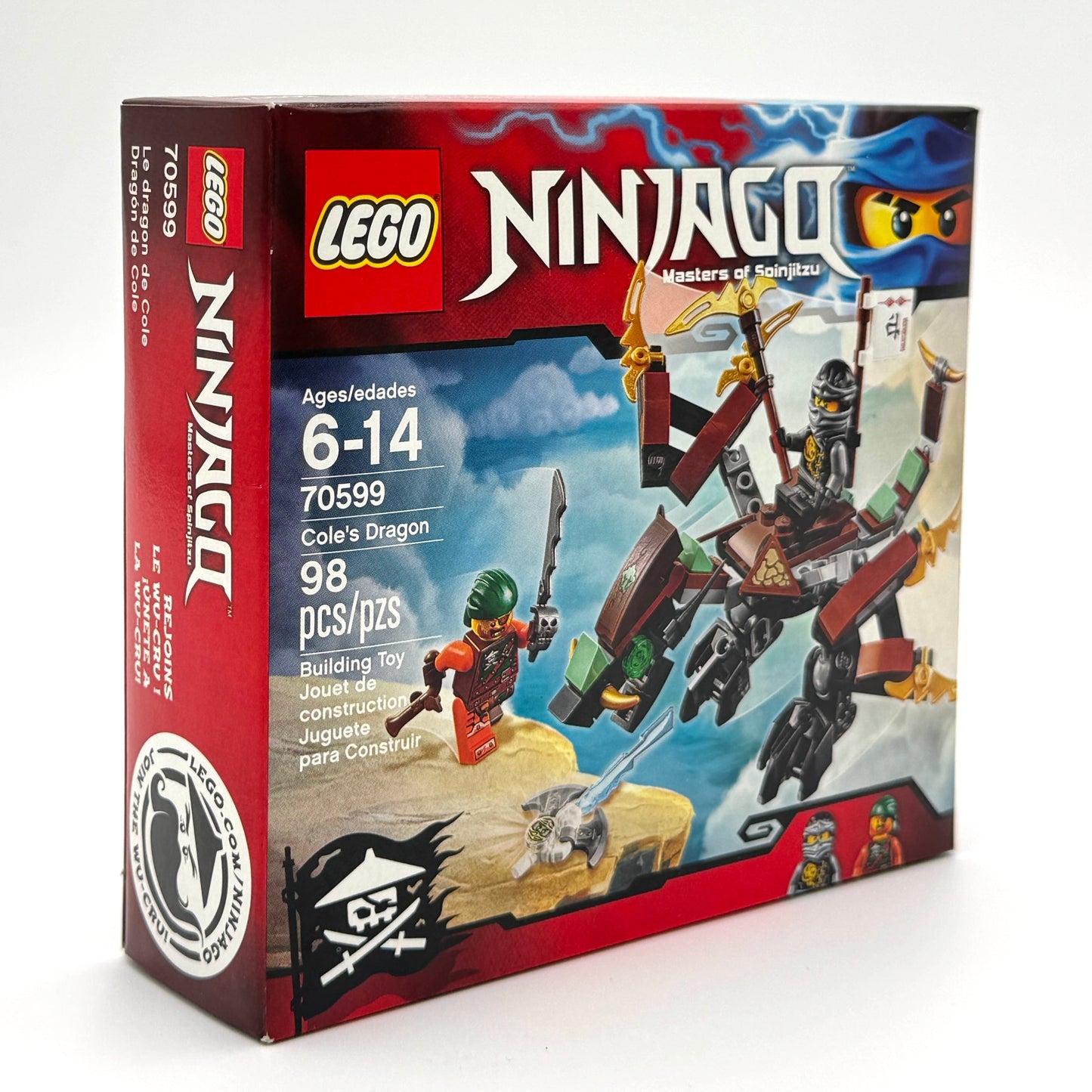 Cole's Dragon, 70599 - LEGO® NINJAGO Set