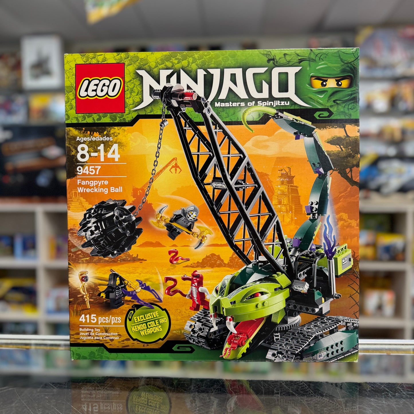Fangpyre Wrecking Ball, 9457 - LEGO® Ninjago Set