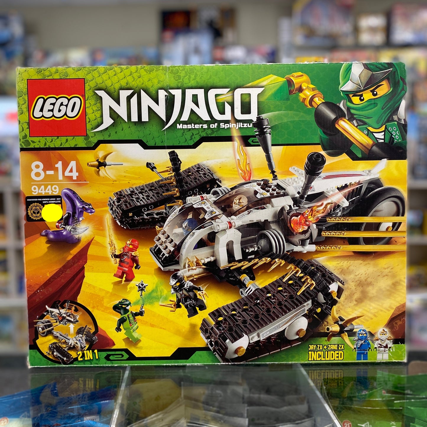 Ultra Sonic Raider, 9449 - LEGO® Ninjago Set
