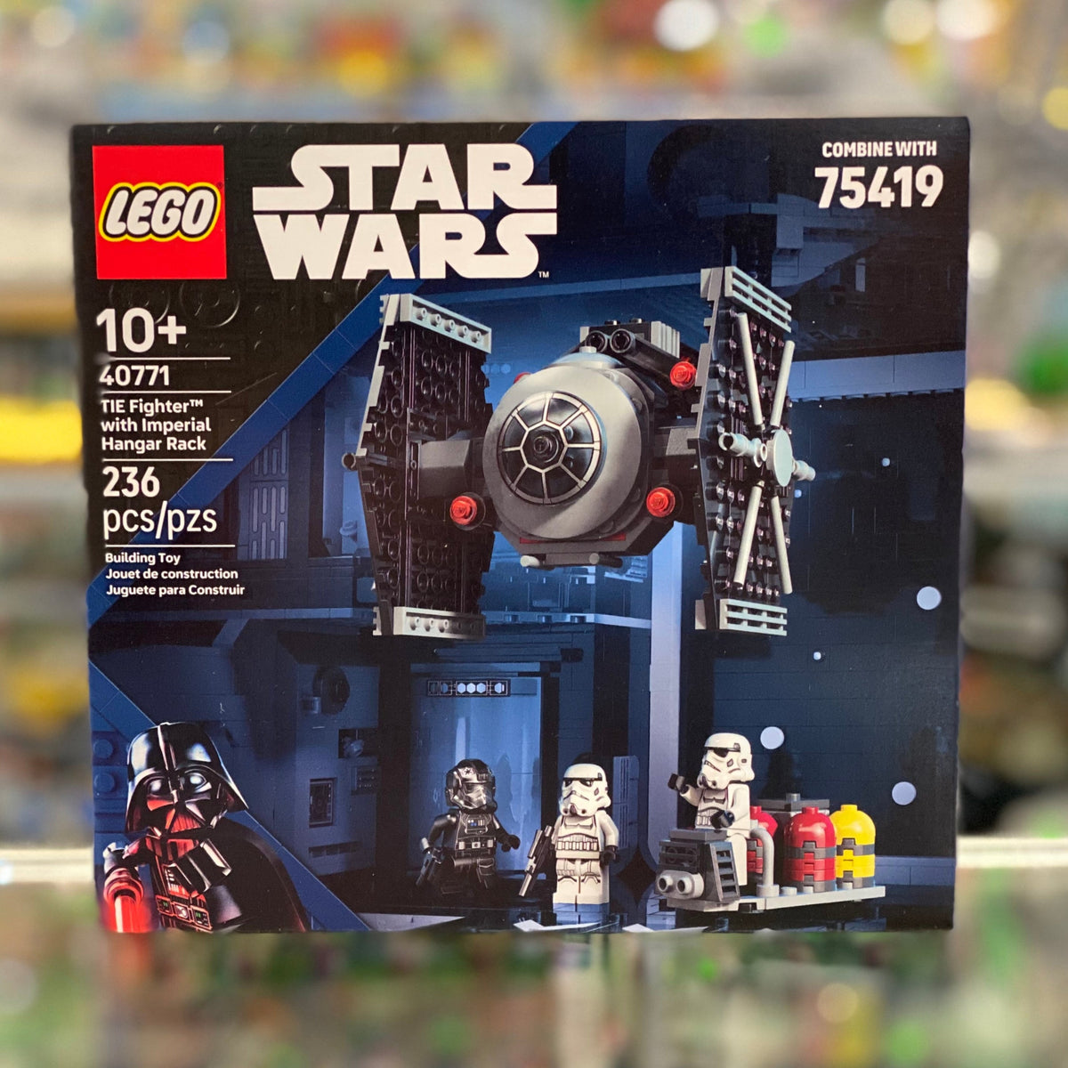TIE Fighter with Imperial Hangar Rack, 40771 - LEGO® Star Wars