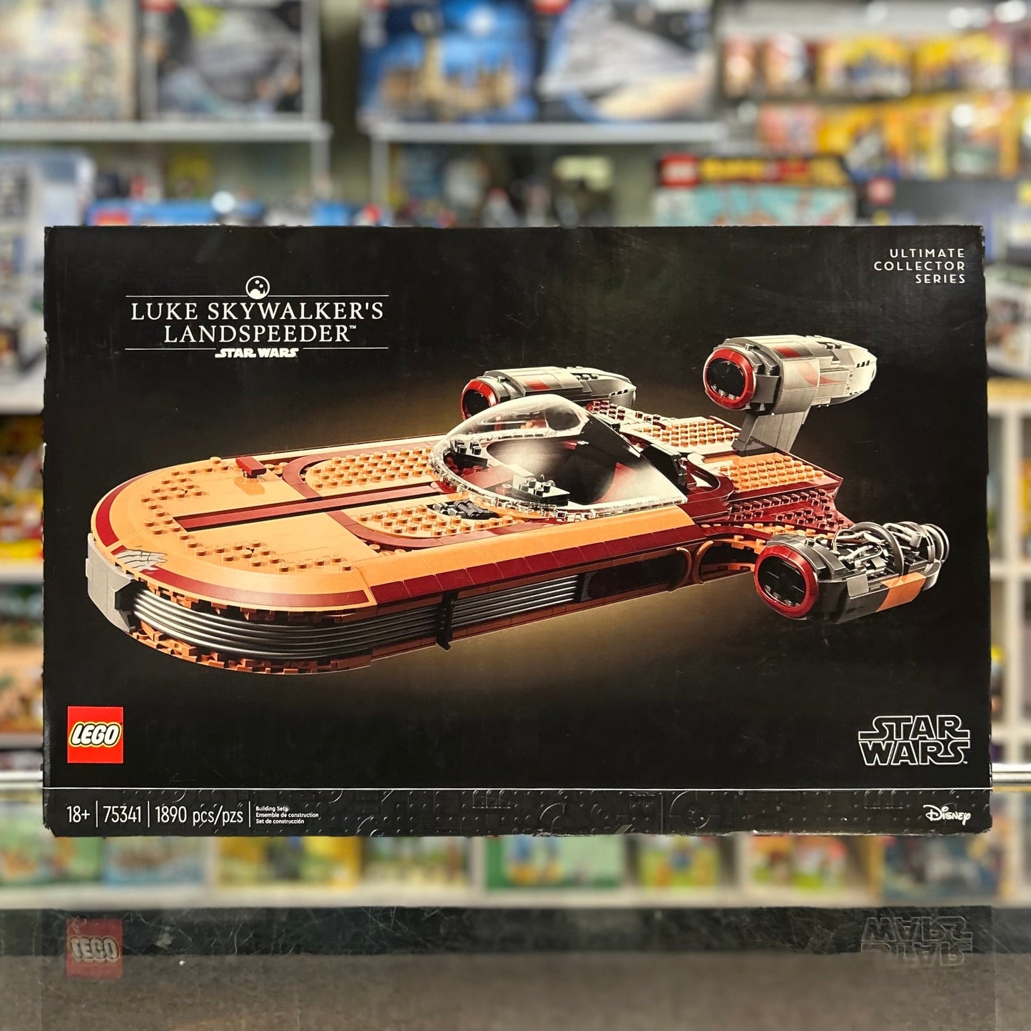 75341 - Luke Skywalker's Landspeeder - EMPTY BOX ONLY