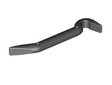 Minifigure Utensil, Crowbar, Part# 92585