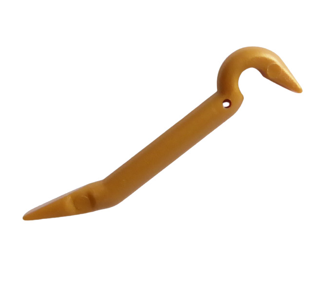 Minifigure Utensil, Crowbar, Part# 92585