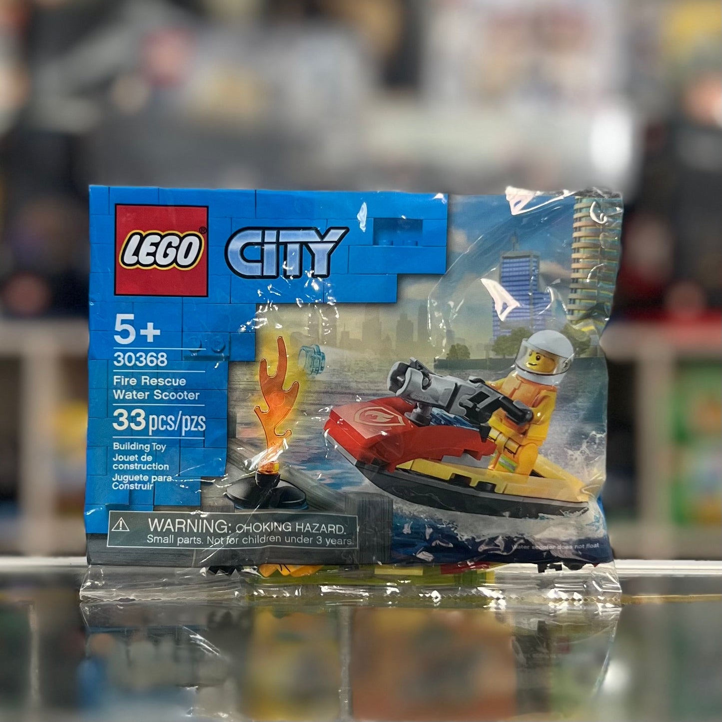 Fire Rescue Water Scooter polybag 30368 - LEGO® City Set