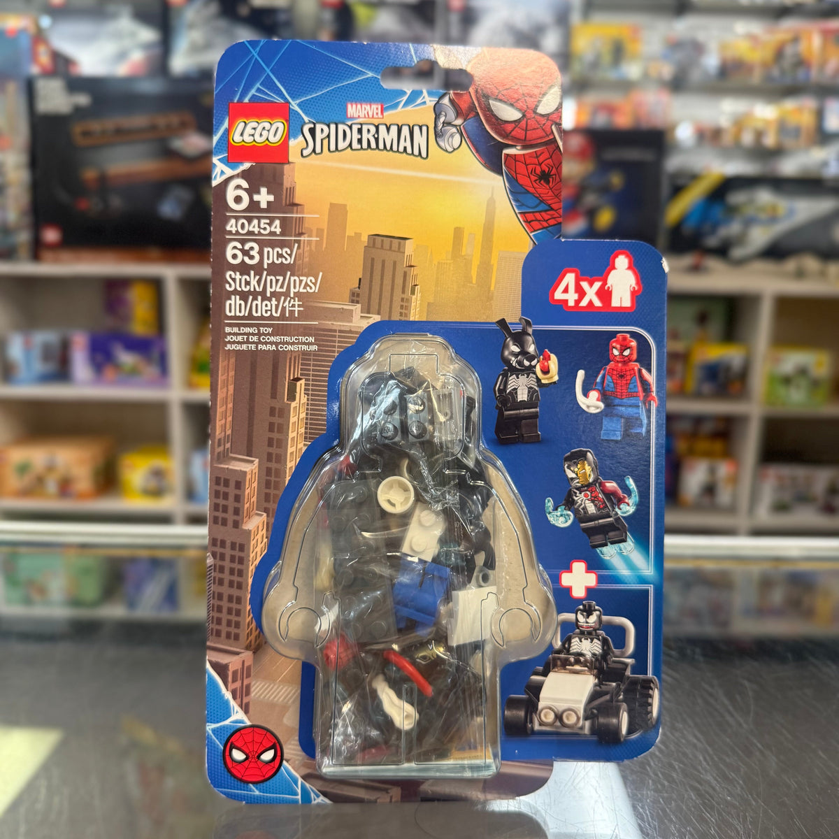 Spider-Man vs. Venom and Iron Venom blister pack, 40454