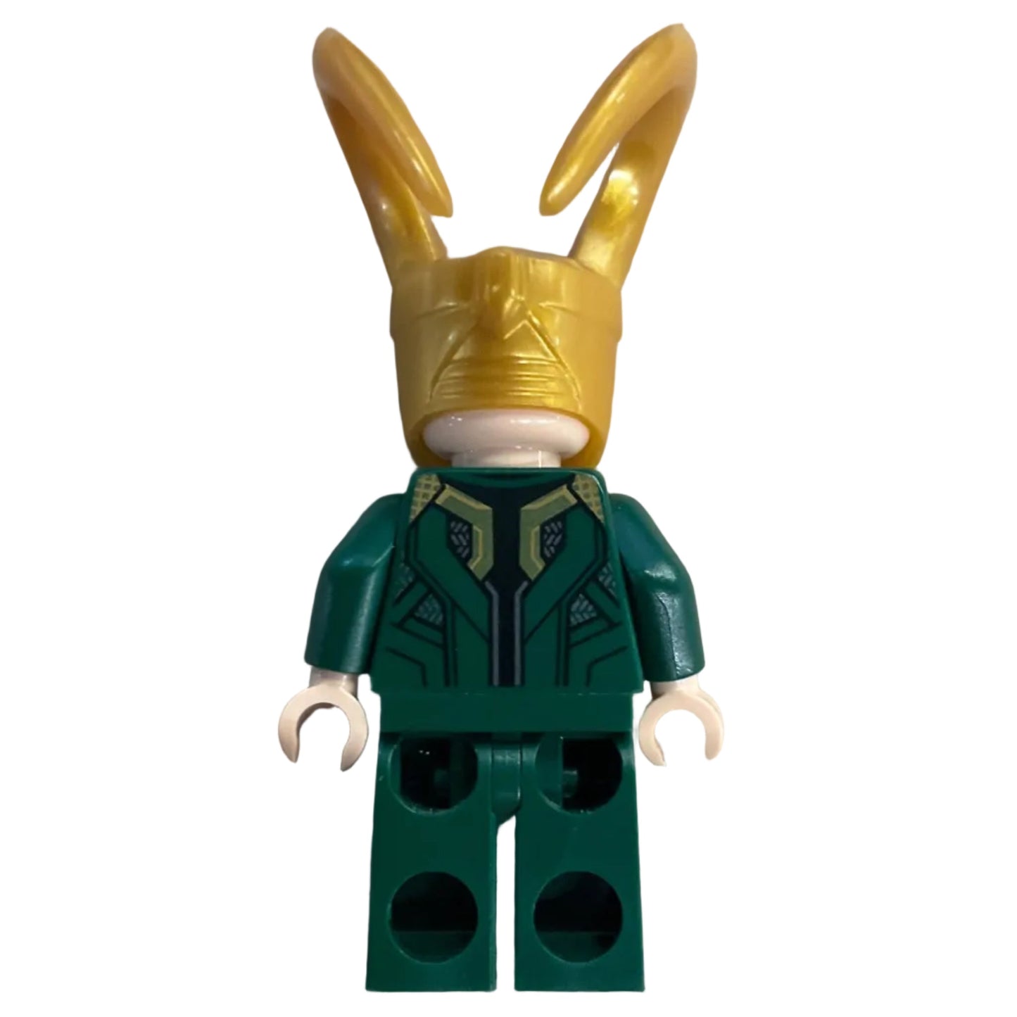 Loki - Spongy Cape (Juniors), Dark Green Legs, sh0644, LEGO® Marvel Minifigure