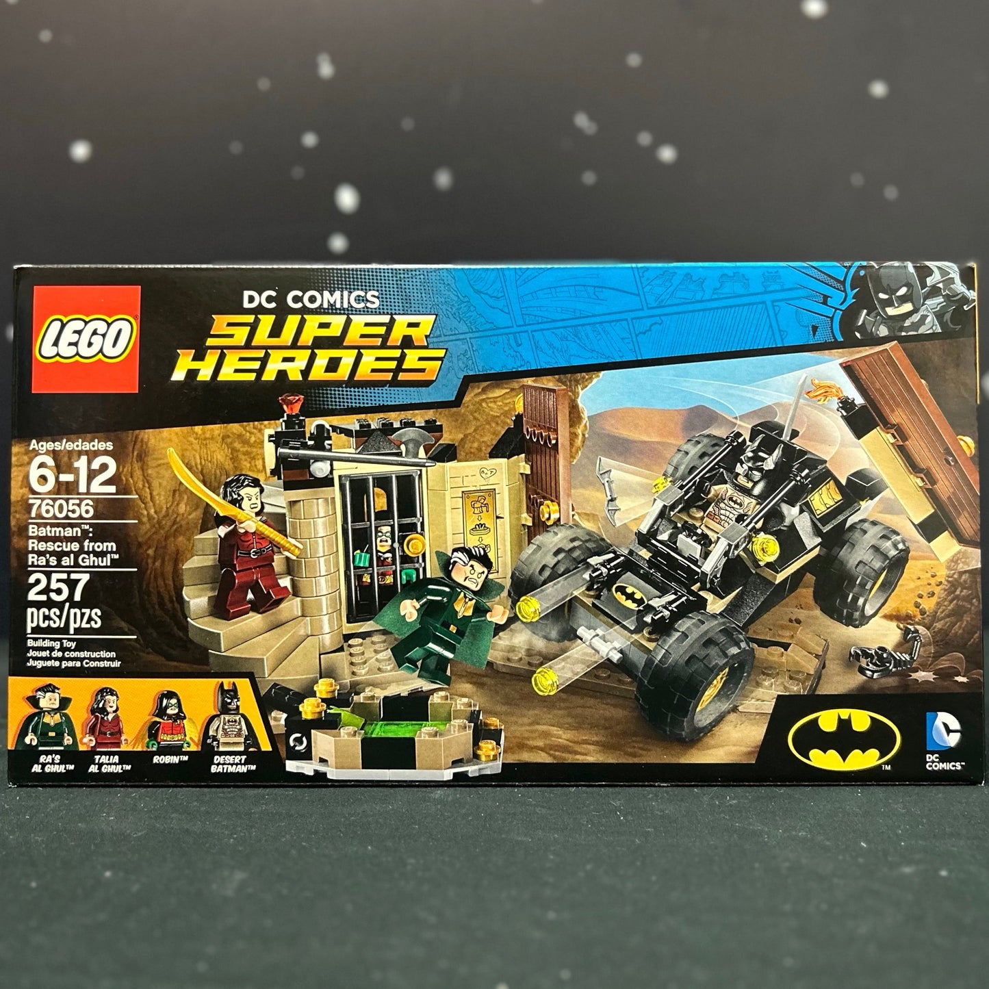 76056 - Batman: Rescue from Ra's al Ghul - EMPTY BOX ONLY