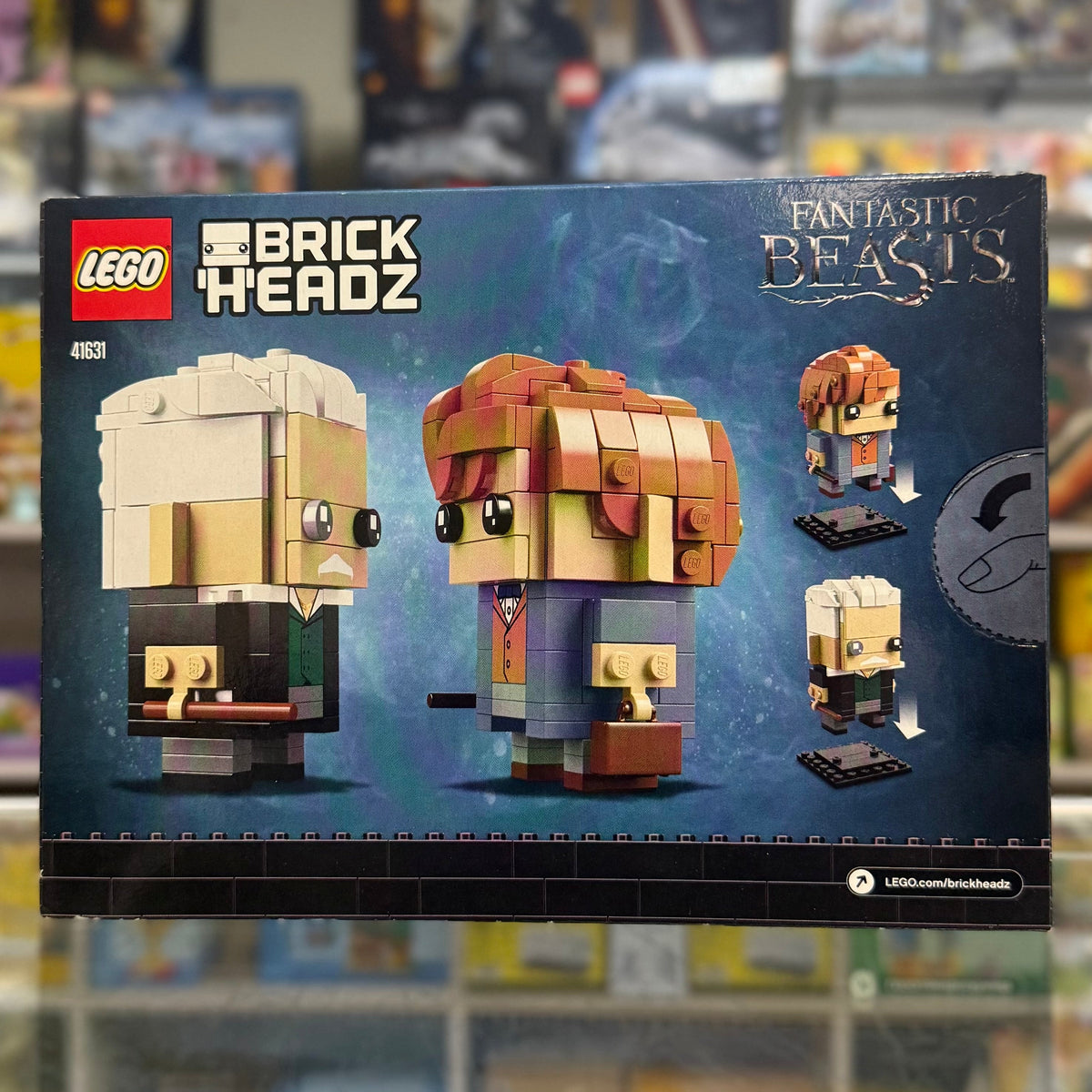 Newt Scamander & Gellert Grindelwald, 41631 - LEGO® Brickheadz Set