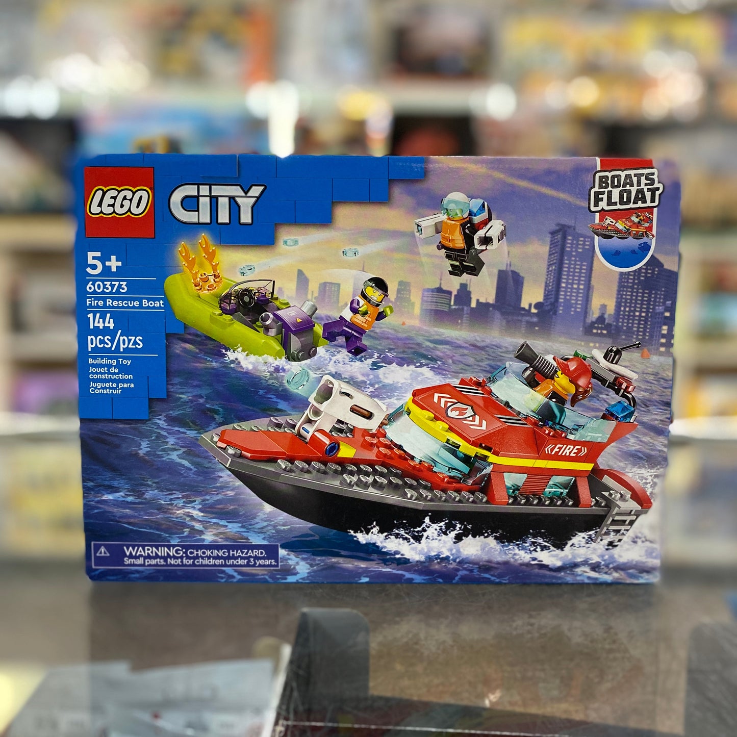 Fire Rescue Boat, 60373 - LEGO® City Set