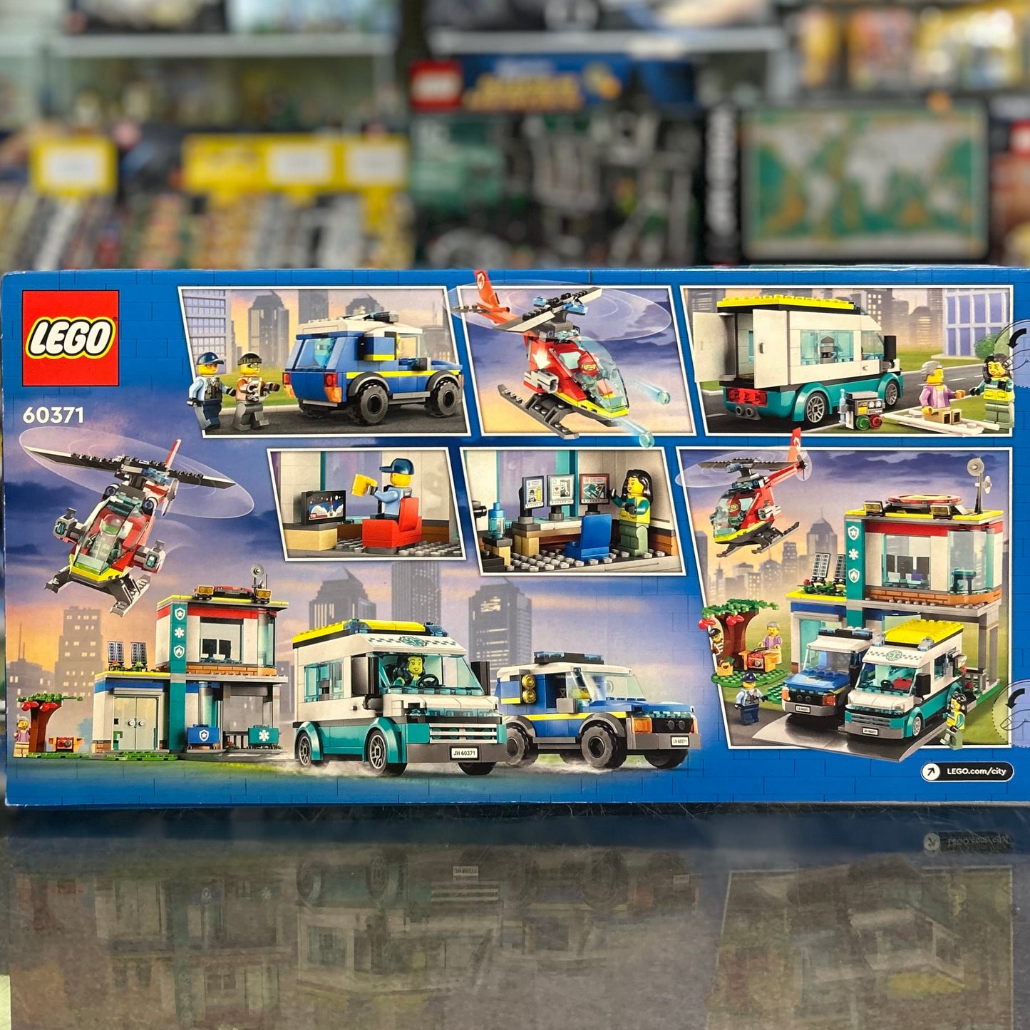 Emergency Vehicles HQ, 60371 LEGO® City Set